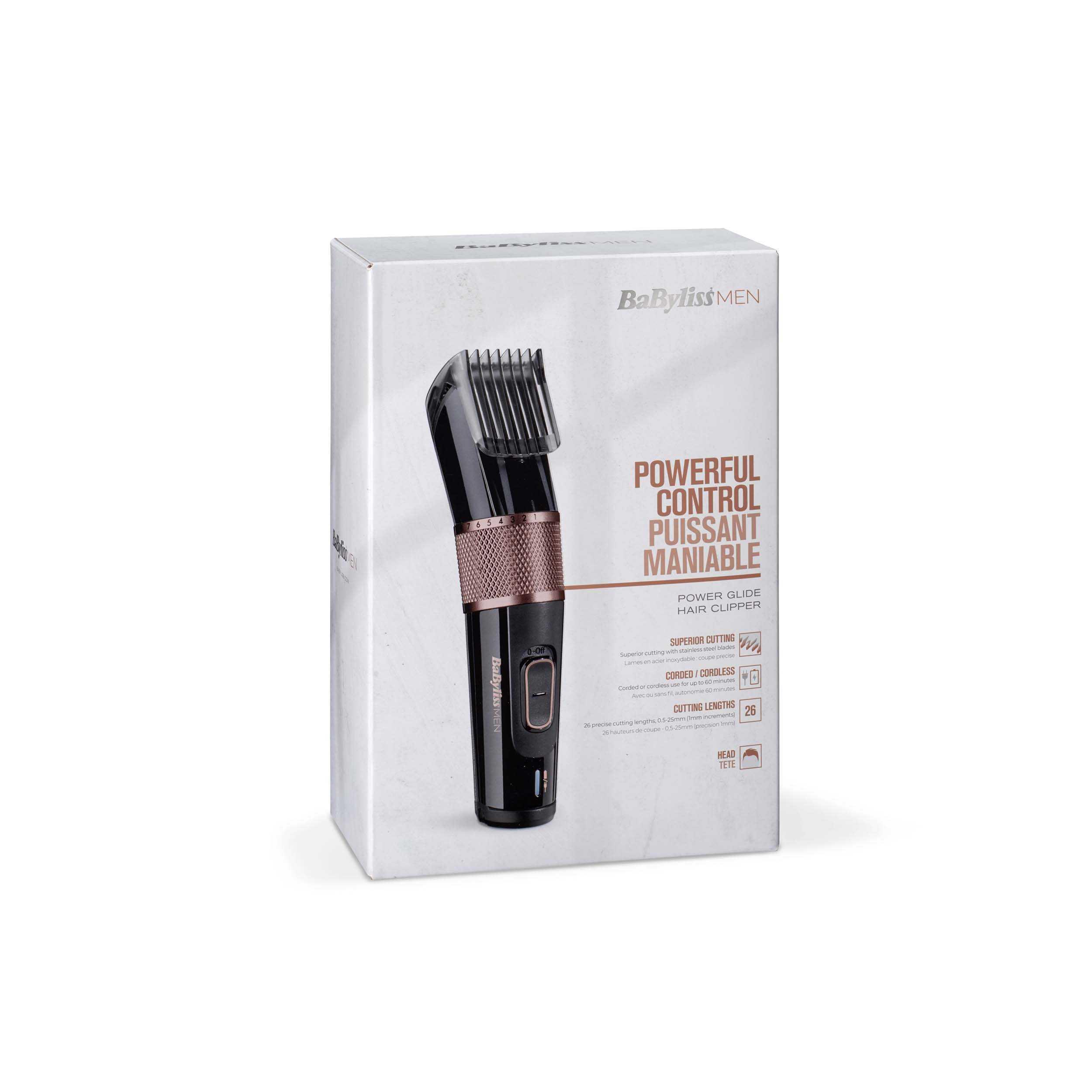 Voir la diapositive 4 : BABYLISS Tondeuse cheveux E974E - Noir