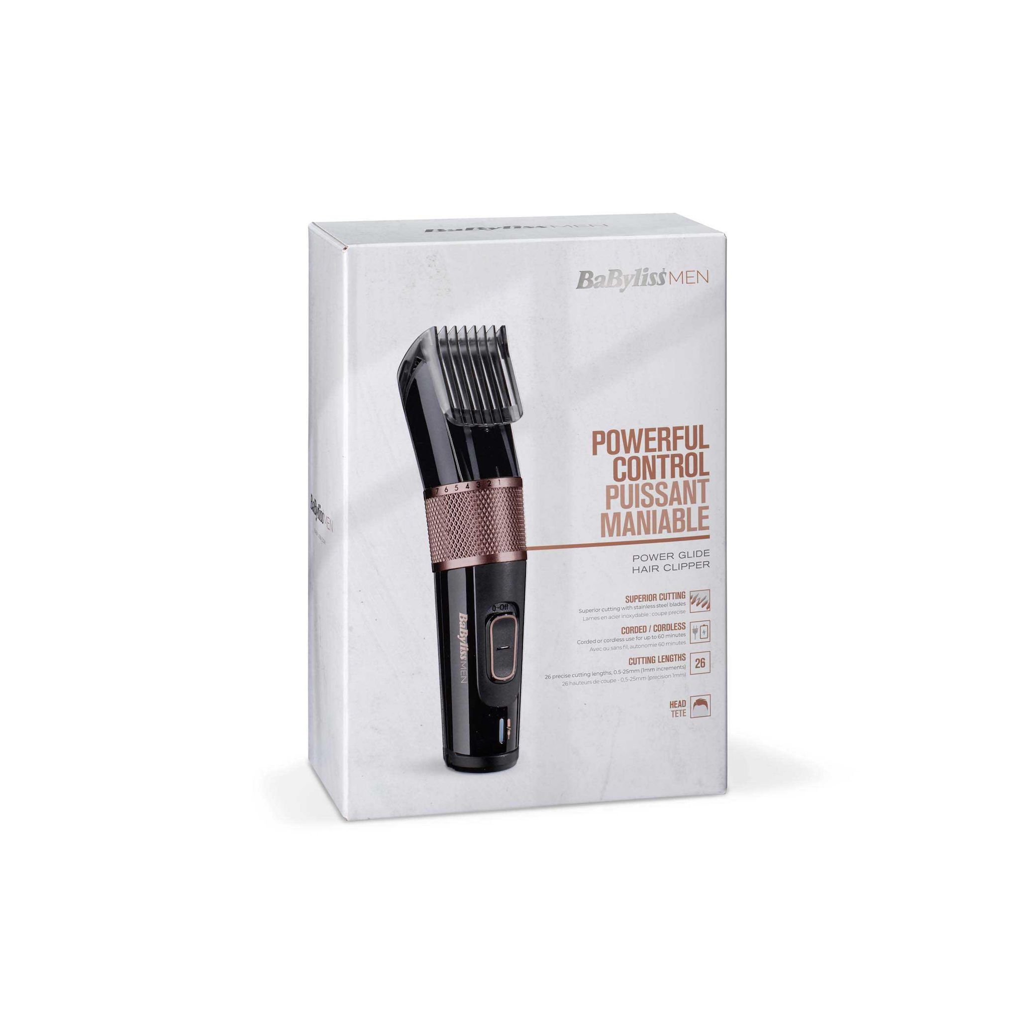 Voir la diapositive 4 : BABYLISS Tondeuse cheveux E974E - Noir