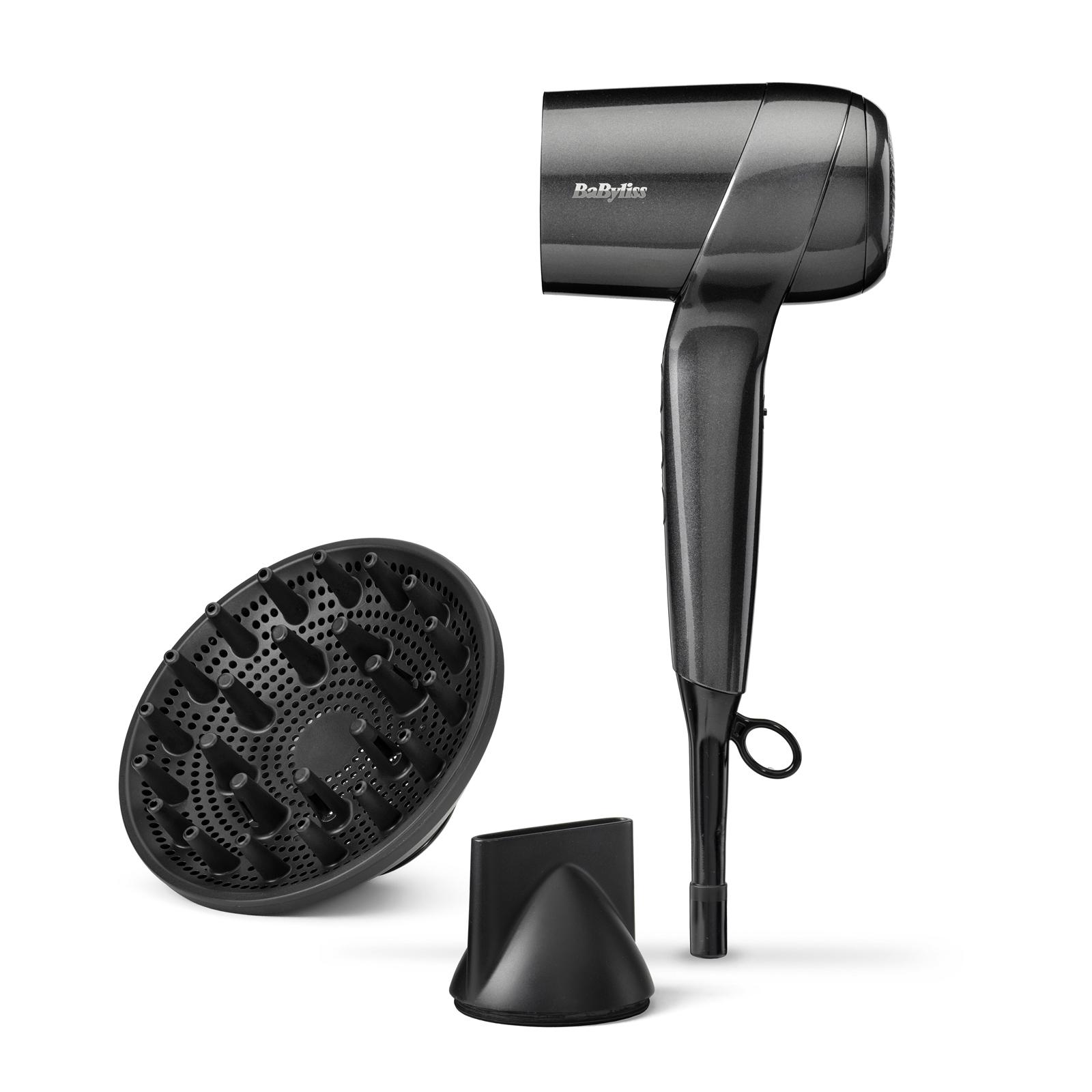 Voir la diapositive 14 : BABYLISS Sèche cheveux D6200DE - Gris