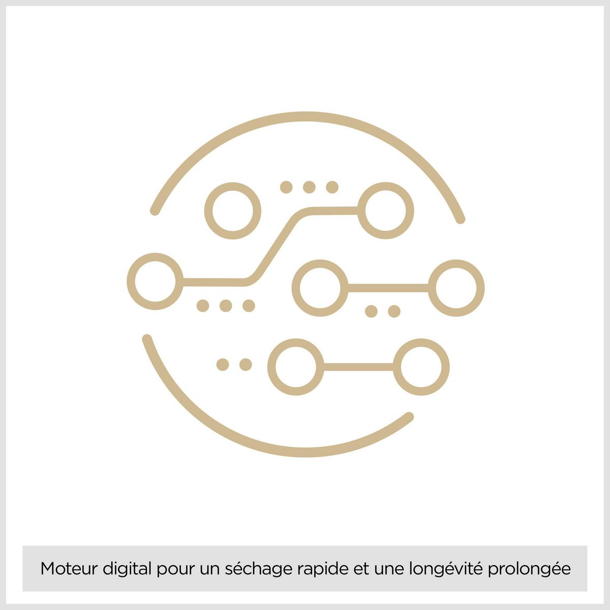 BABYLISS Sèche cheveux D6200DE - Gris