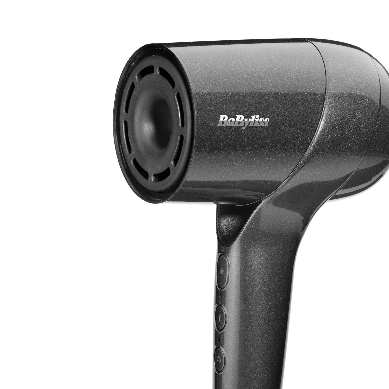 Voir la diapositive 5 : BABYLISS Sèche cheveux D6200DE - Gris