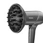 Voir la diapositive 7 : BABYLISS Sèche cheveux D6200DE - Gris