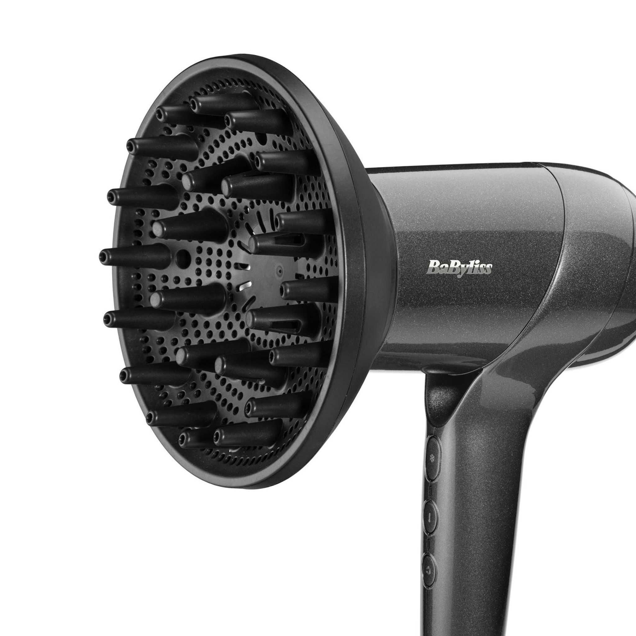 Voir la diapositive 10 : BABYLISS Sèche cheveux D6200DE - Gris