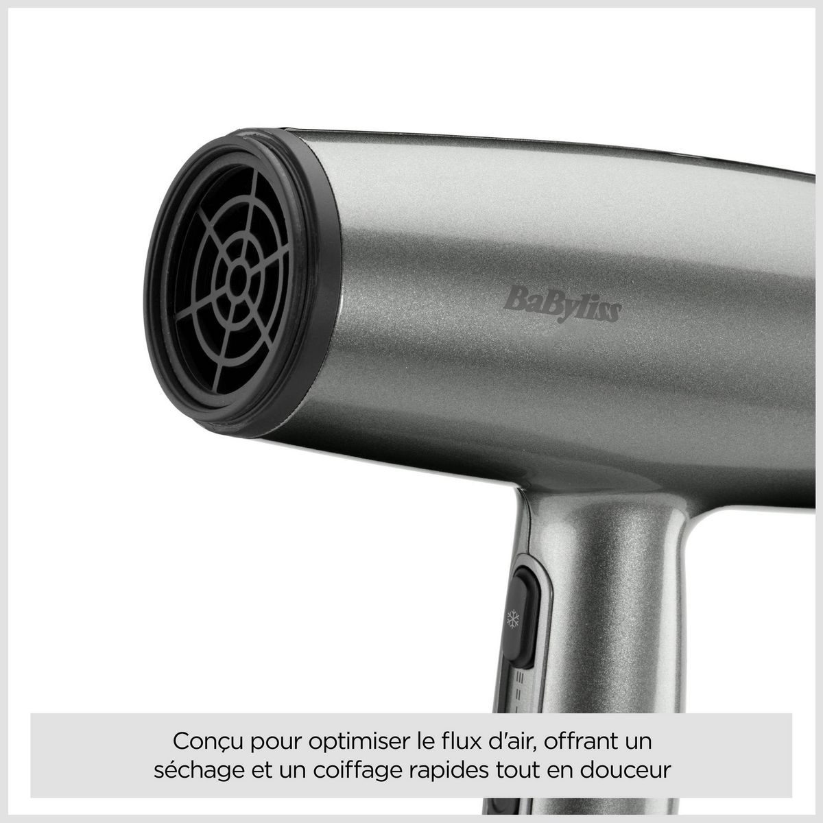 BABYLISS Sèche cheveux D581E - Gris