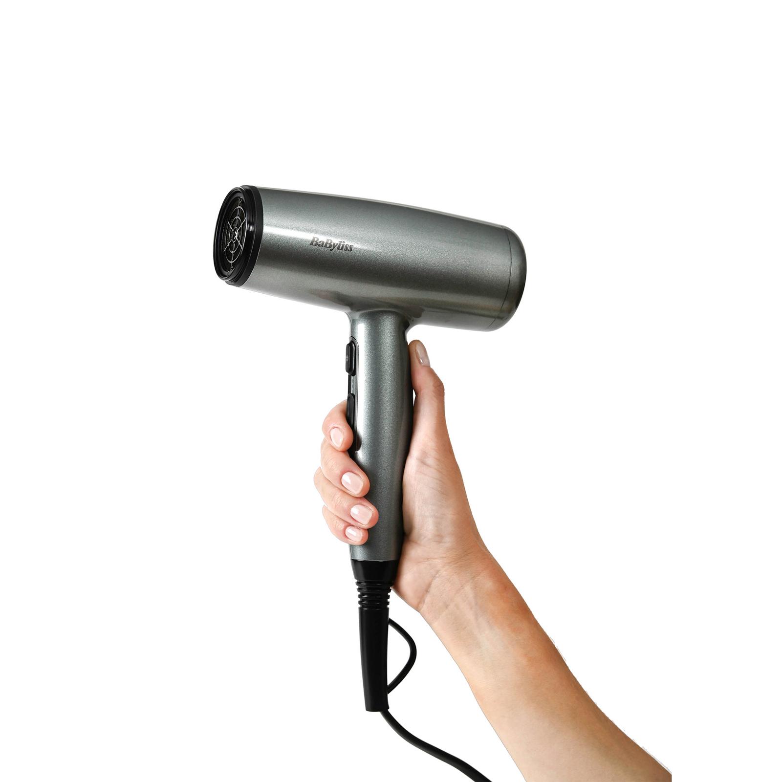 Voir la diapositive 6 : BABYLISS Sèche cheveux D581E - Gris