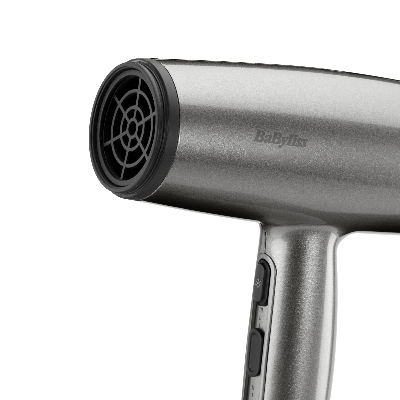 Voir la diapositive 8 : BABYLISS Sèche cheveux D581E - Gris