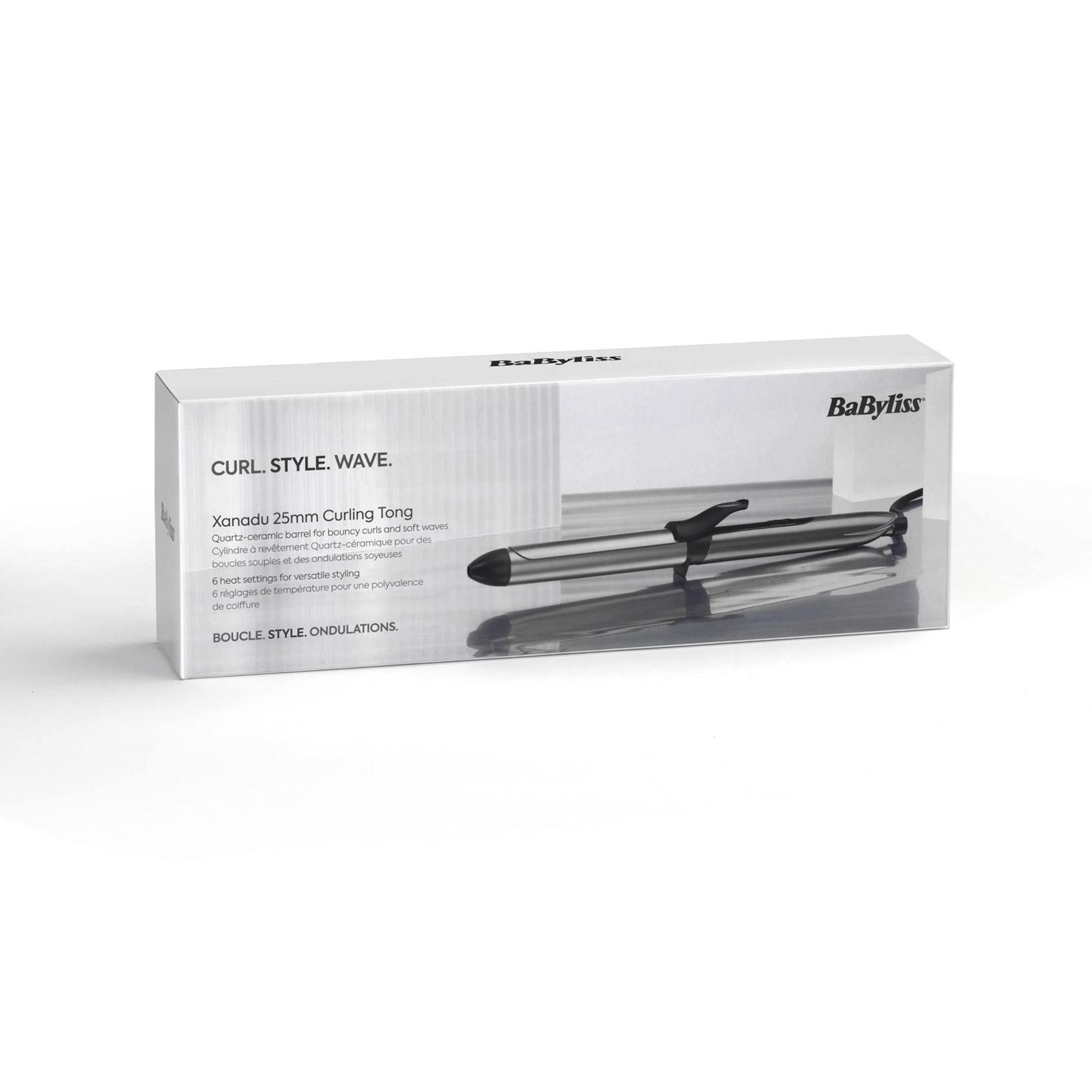 Voir la diapositive 3 : BABYLISS Boucleur manuel à pince C261E - Gris