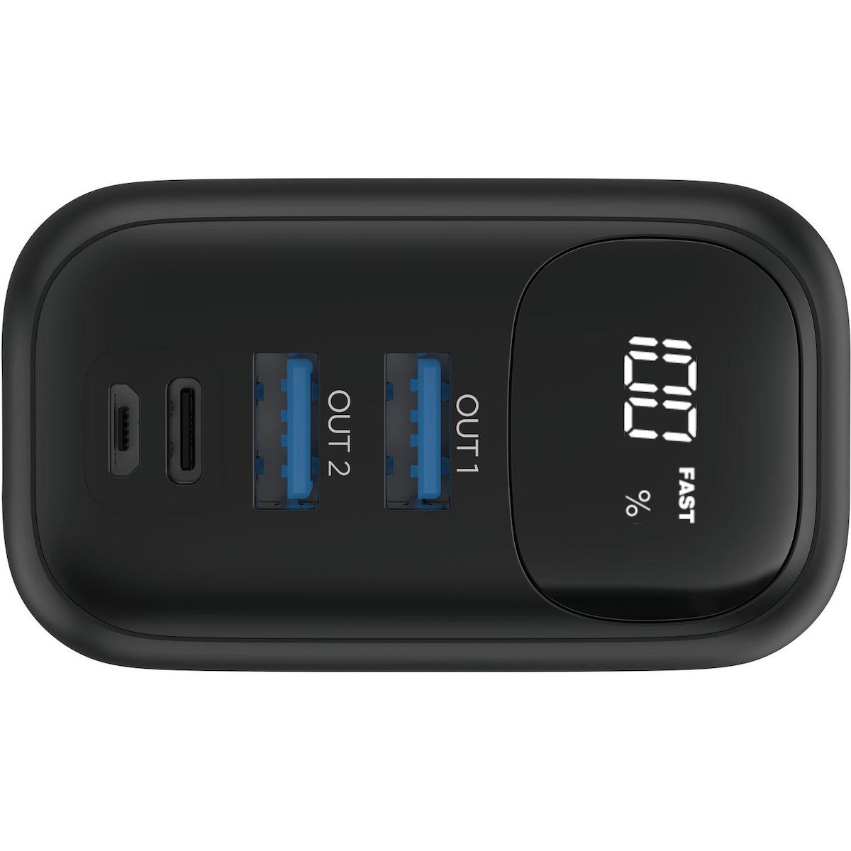 QILIVE Batterie Externe 30 000mAh 20W - Noir