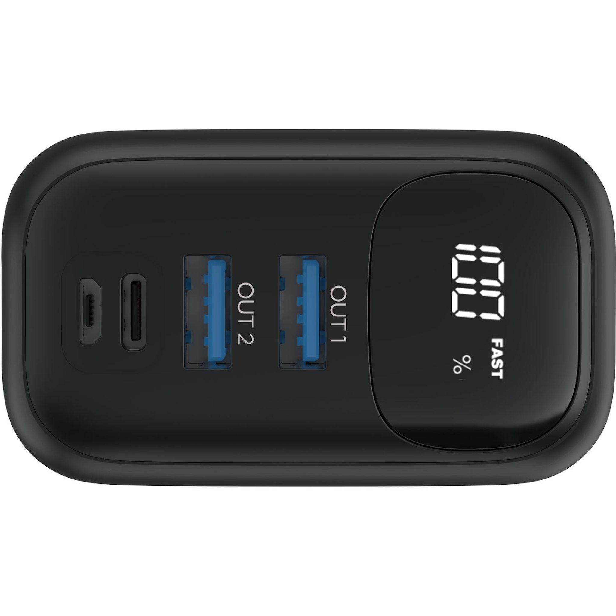 Voir la diapositive 2 : QILIVE Batterie Externe 30 000mAh 20W - Noir