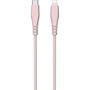 Voir la diapositive 2 : QILIVE Câble de charge USB C/Lightning - Rose