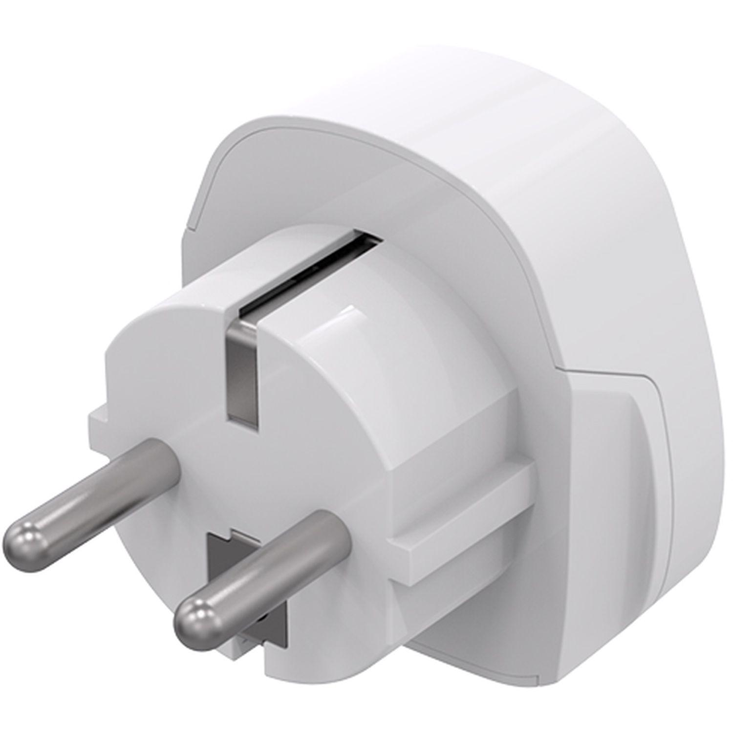 Voir la diapositive 3 : QILIVE Charge Secteur Adaptateur Monde/Europe - Blanc