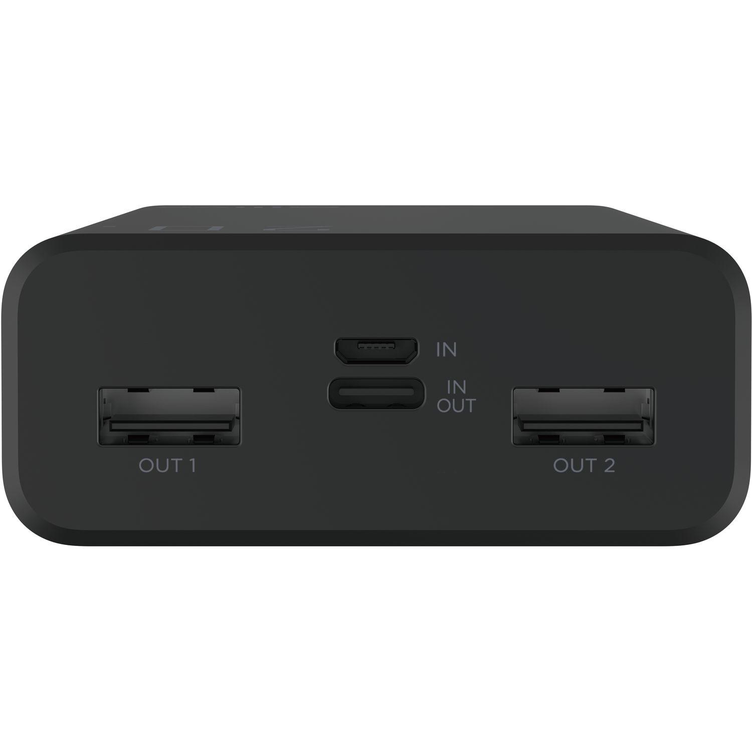 Voir la diapositive 2 : QILIVE Batterie Externe 20000mAh - Noir