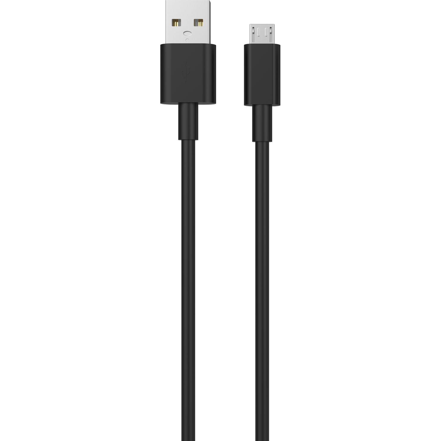 Voir la diapositive 2 : QILIVE Câble de charge USB C/MUSB - Noir
