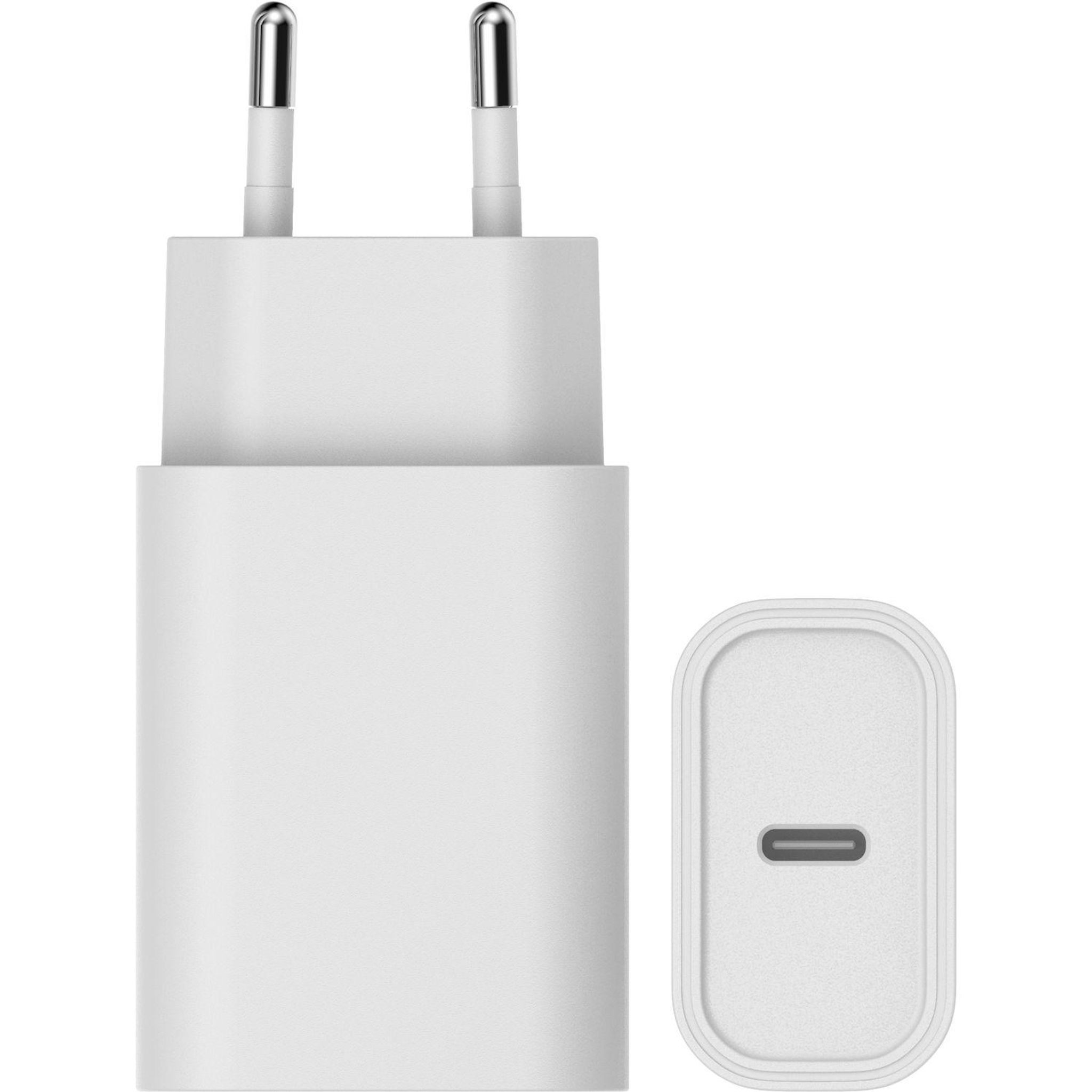 Voir la diapositive 2 : QILIVE Chargeur Secteur USB C/USB C 25W - Blanc