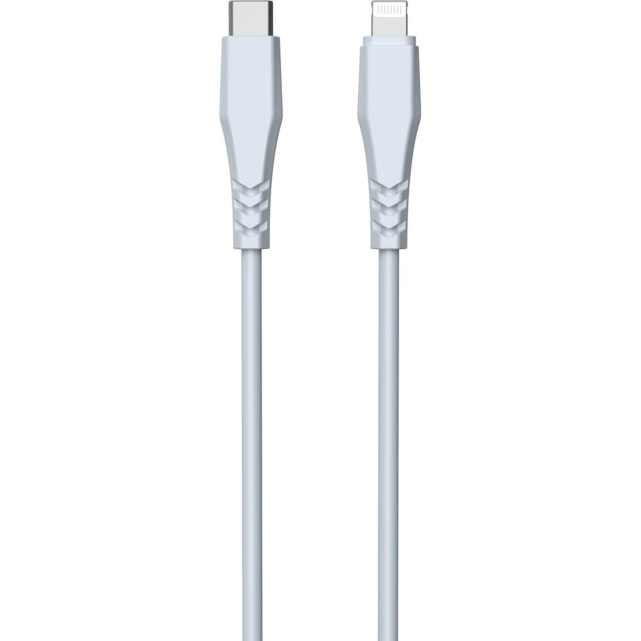 Voir la diapositive 2 : QILIVE Câble de charge USB C/Lightning - Bleu