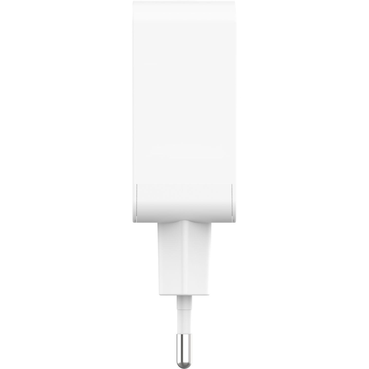 Voir la diapositive 2 : QILIVE Chargeur 2 sorties USB A 24W - Blanc