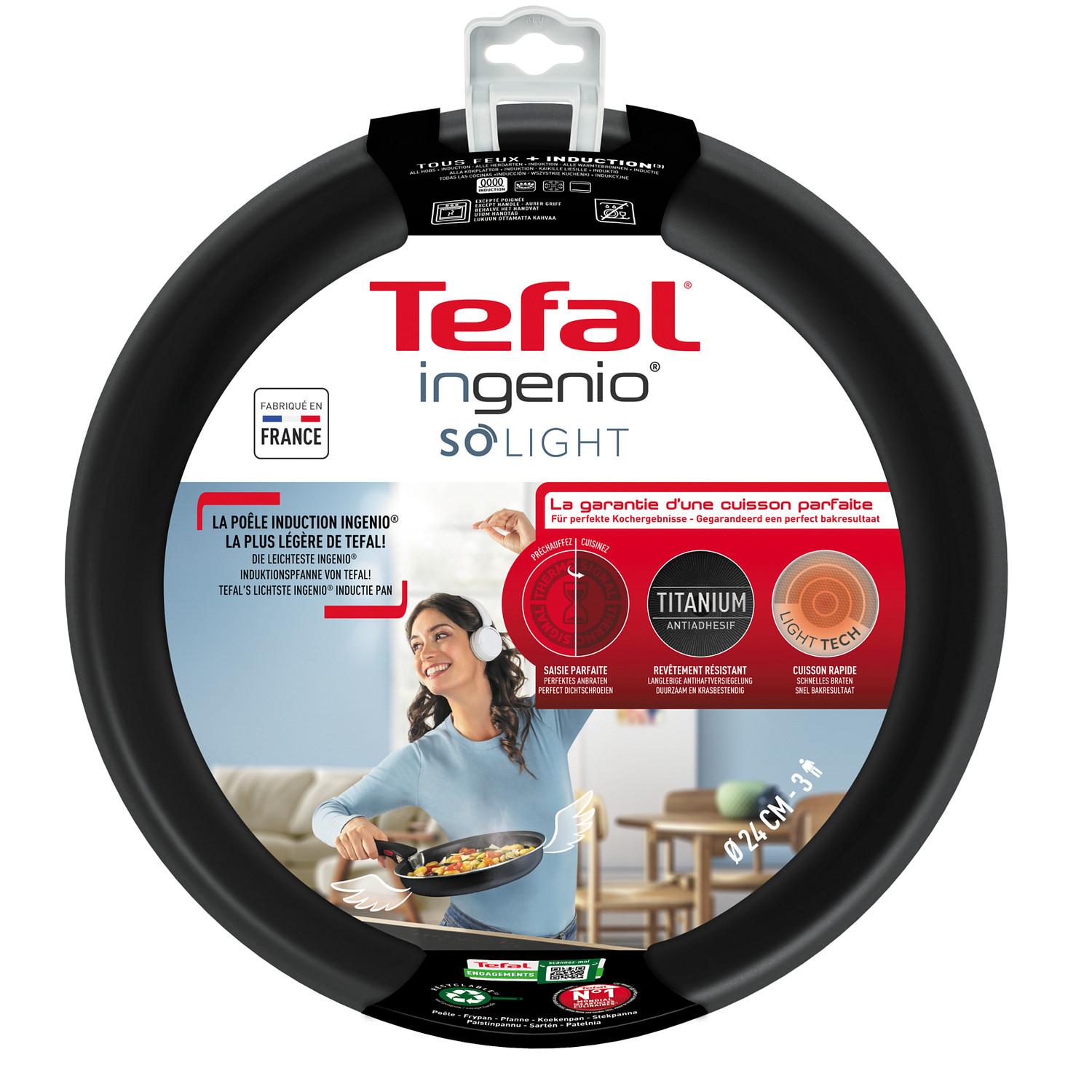 Voir la diapositive 8 : TEFAL Poêle 24cm Ingenio So Light