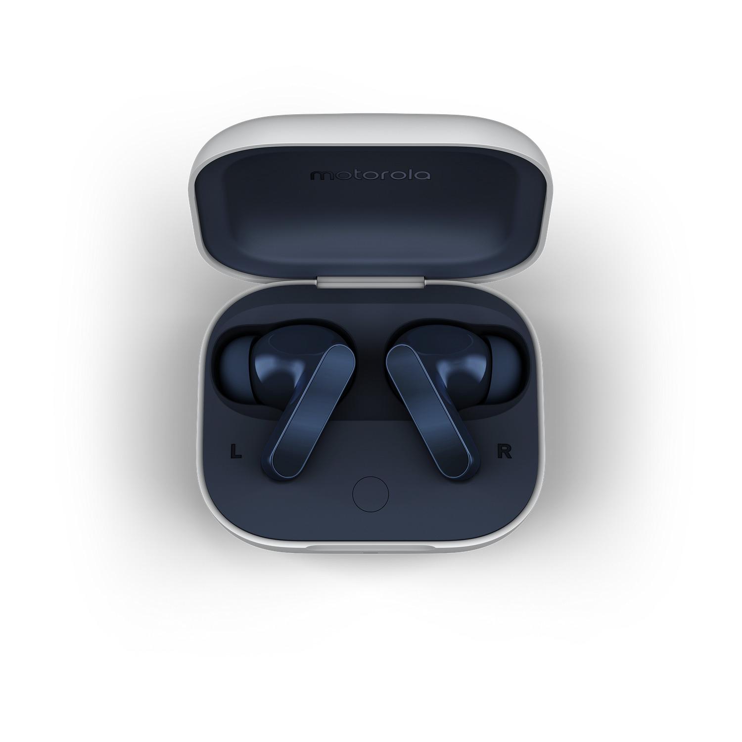 Voir la diapositive 4 : MOTOROLA Ecouteurs BUDS - Blanc