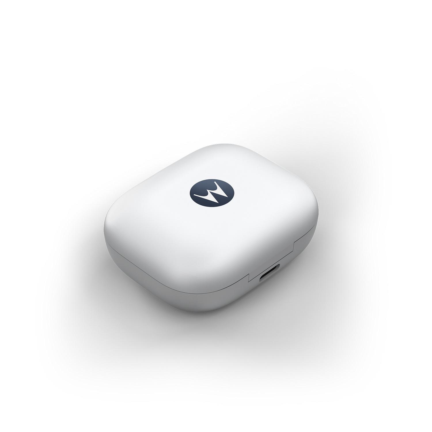 Voir la diapositive 9 : MOTOROLA Ecouteurs BUDS - Blanc