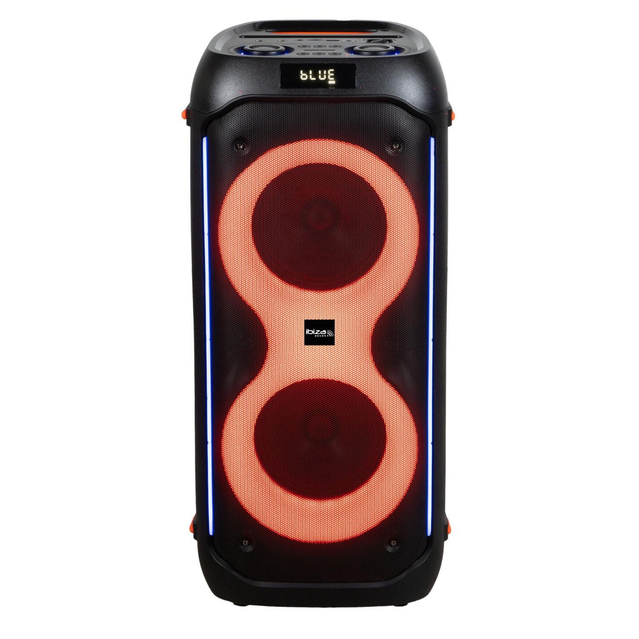 Voir la diapositive 2 : IBIZA Enceinte Highpower Columba 600 Bluetooth - Noir