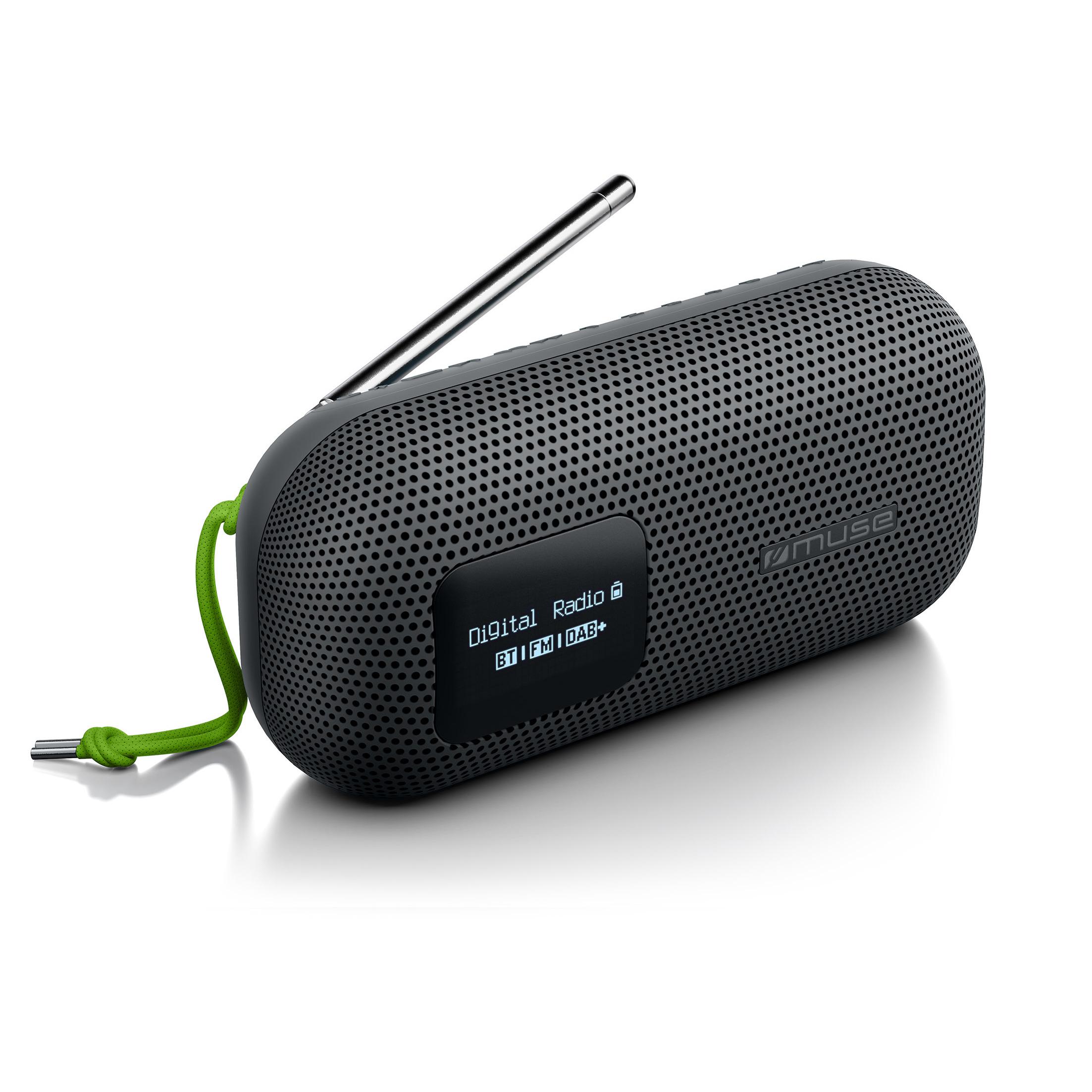 Voir la diapositive 2 : MUSE Radio Portable numérique M760 DBT DAB - Noir