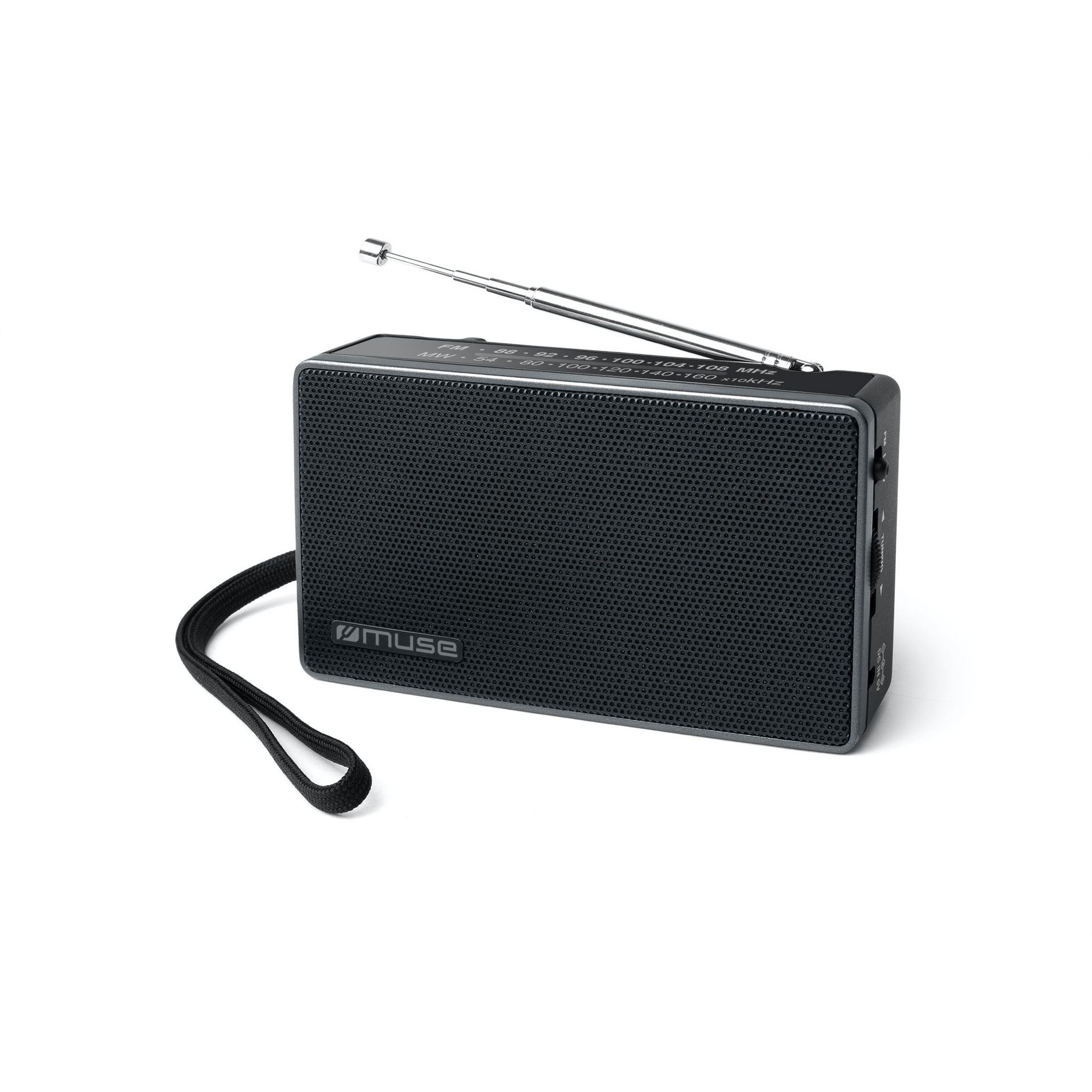 MUSE Radio antenne telescopique M-030R - Noir