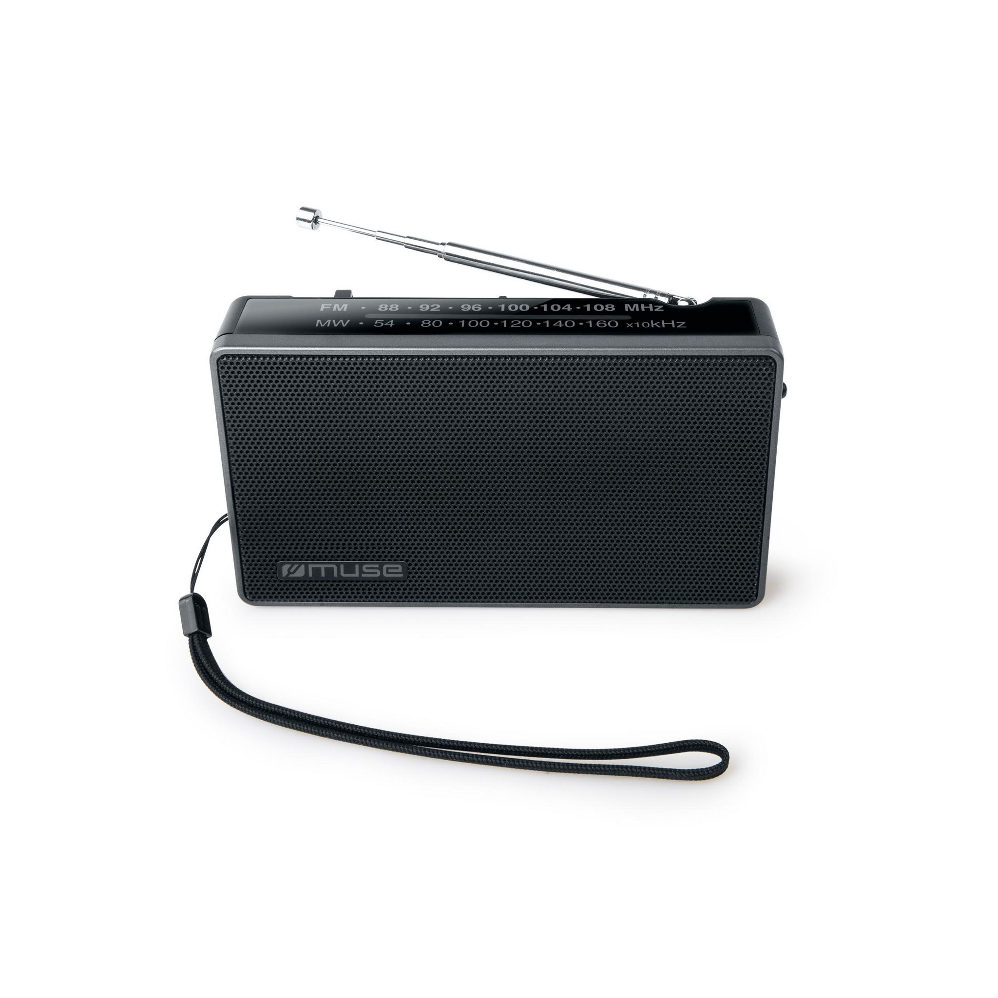 Voir la diapositive 2 : MUSE Radio antenne telescopique M-030R - Noir