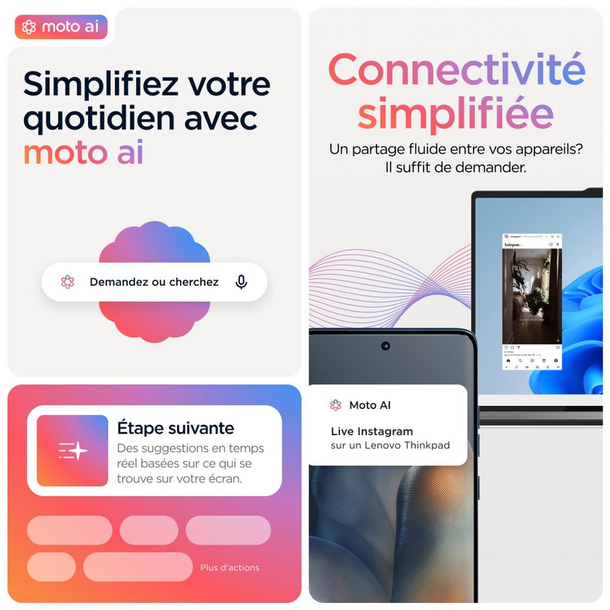 MOTOROLA Edge 60 512Go - Bleu