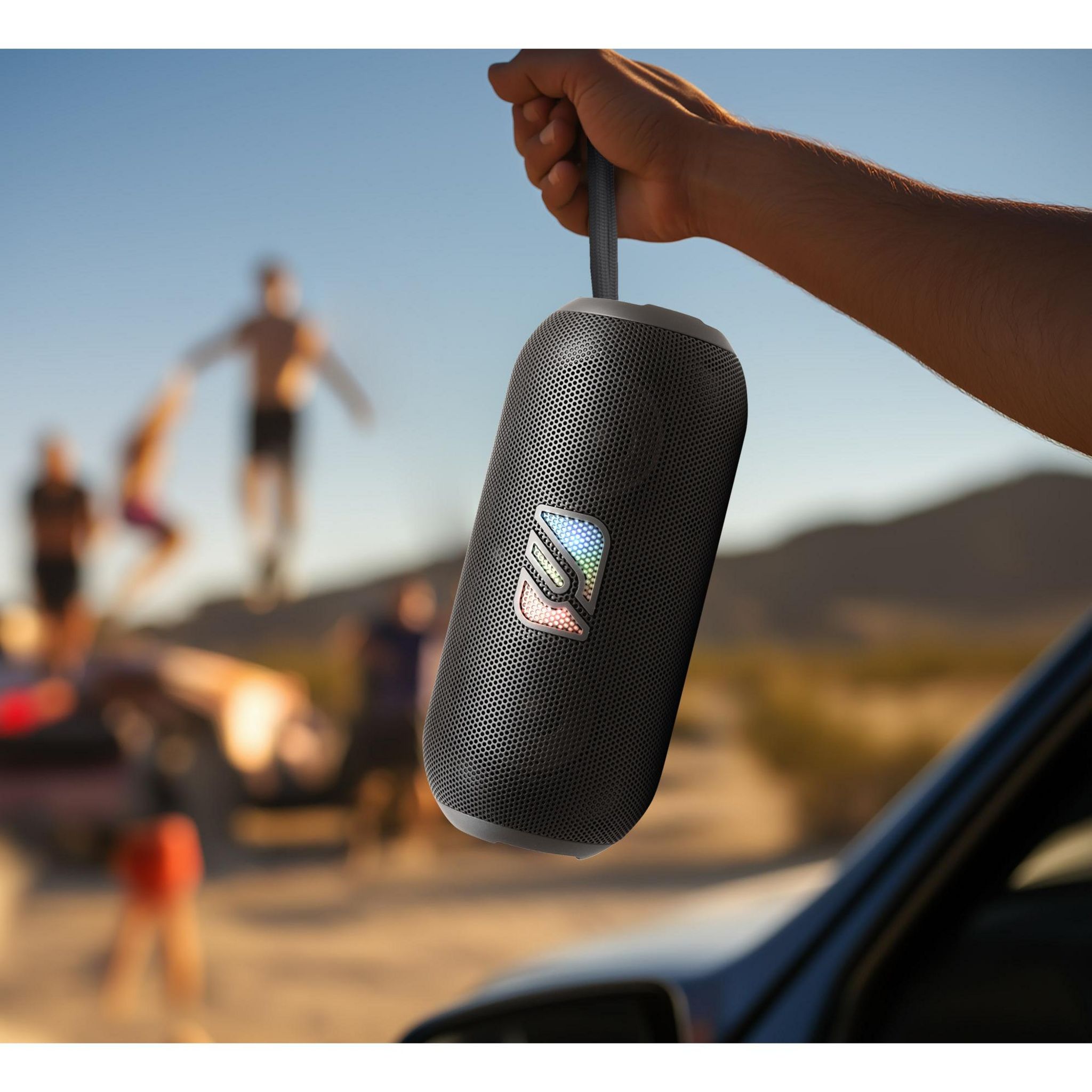 Voir la diapositive 4 : MUSE Enceinte Portable M950 Bluetooth - Noire