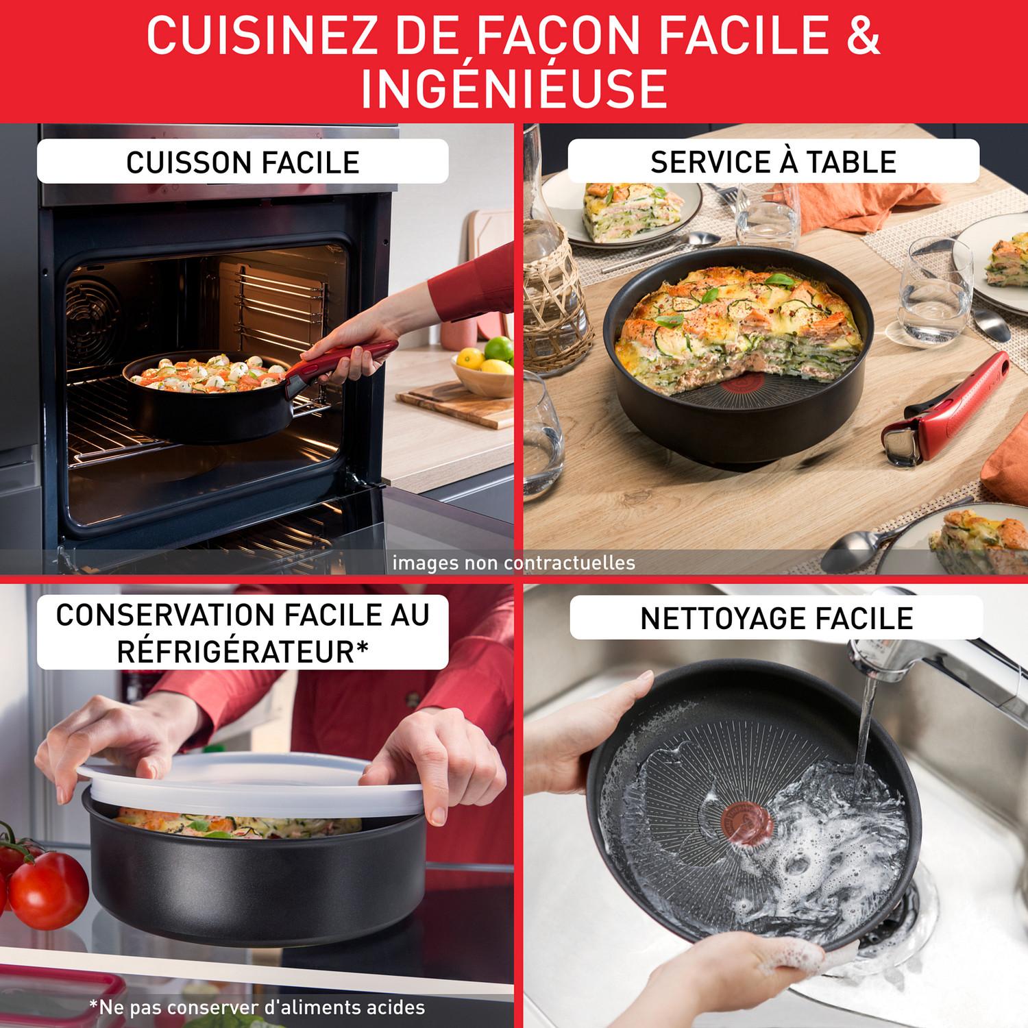 Voir la diapositive 3 : TEFAL Poêle 28cm Ingenio So Light
