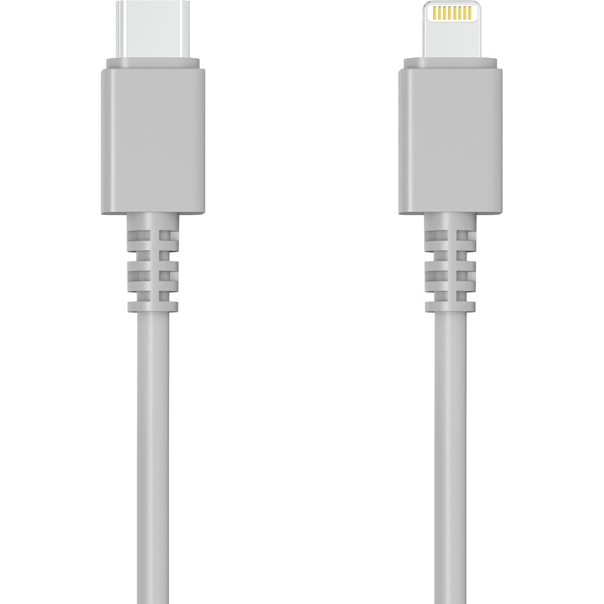 Voir la diapositive 2 : QILIVE Câble de charge USB C/Lightning - Gris