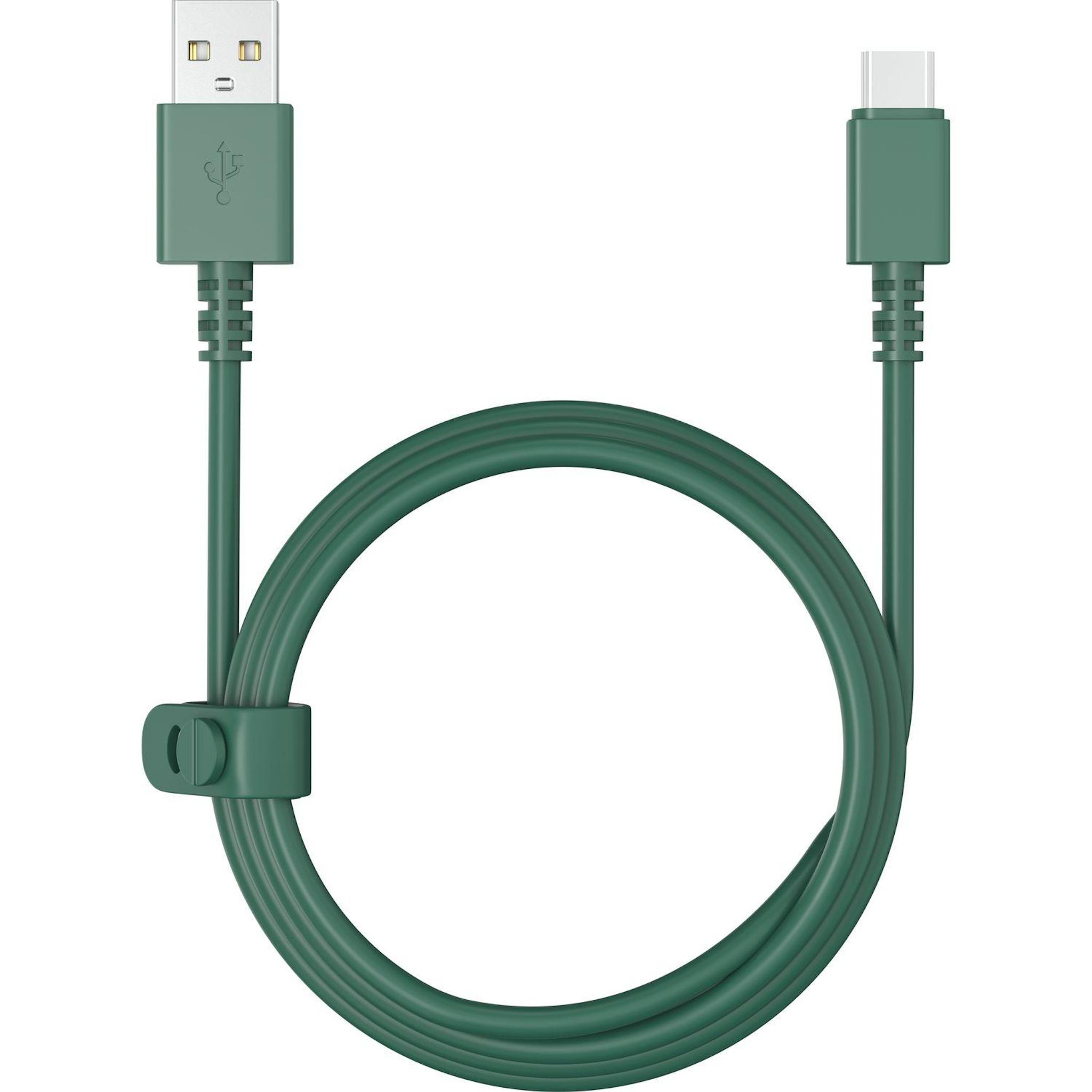 QILIVE Câble de charge USB A/USB C - Vert