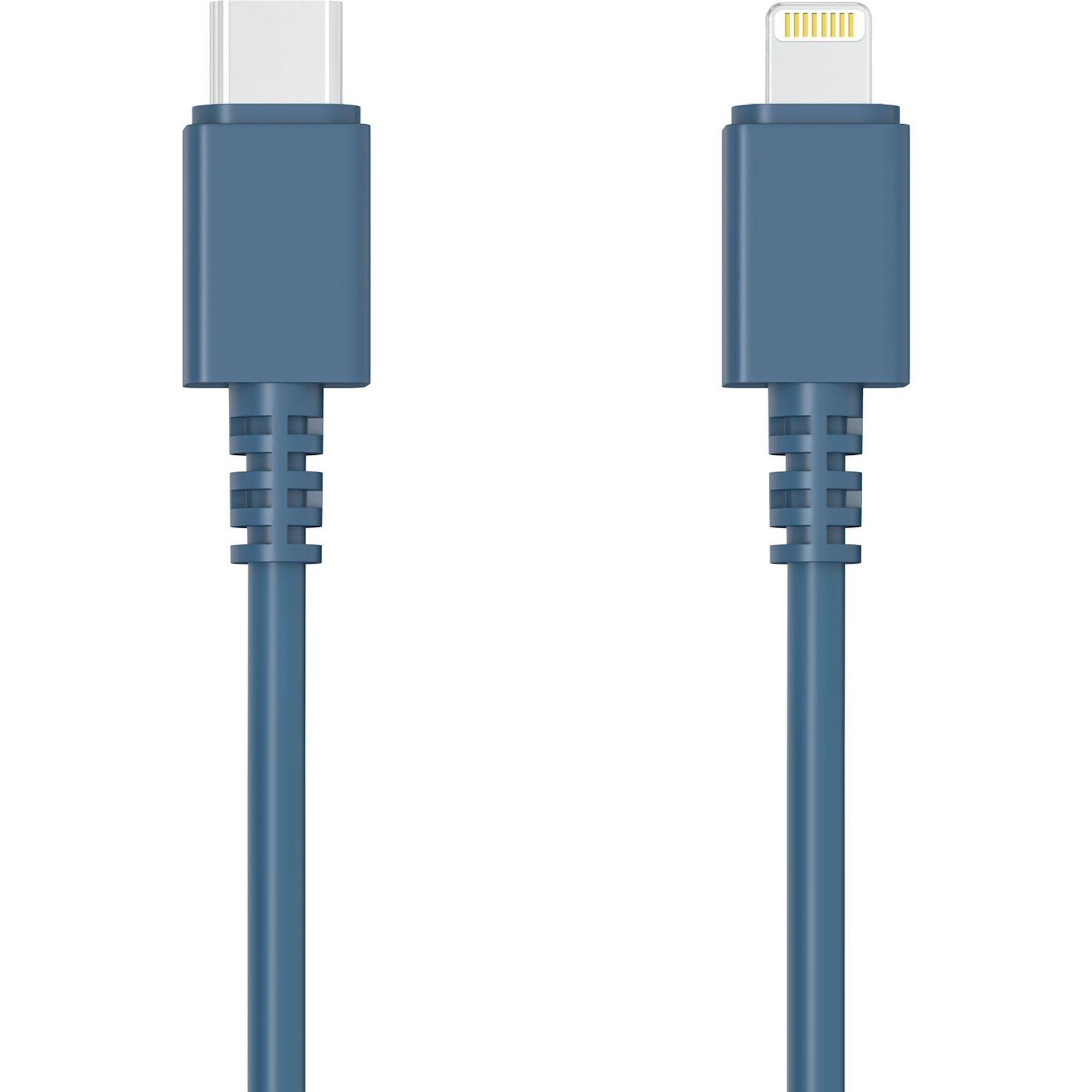 Voir la diapositive 2 : QILIVE Câble de charge USB C/Lightning - Bleu