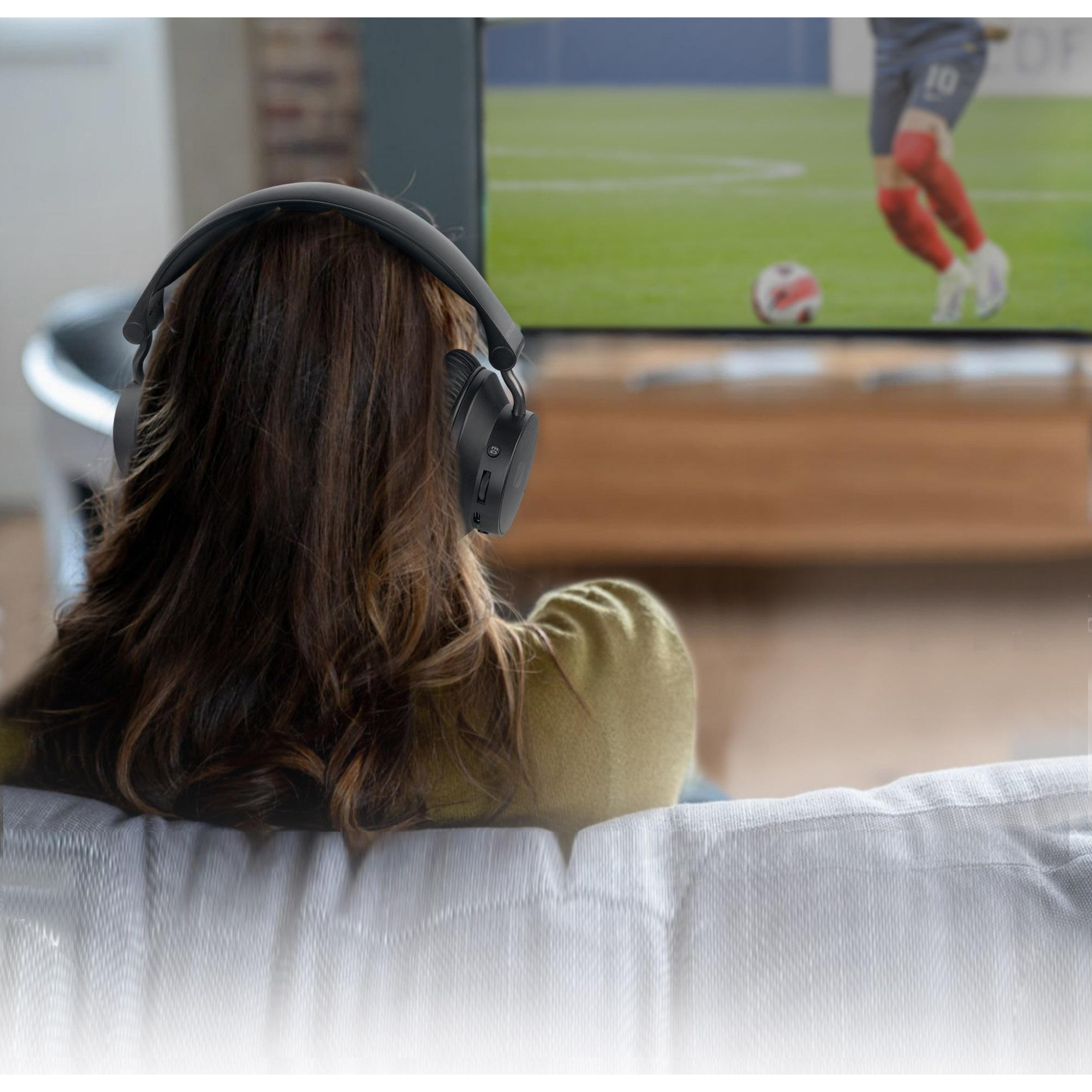 Voir la diapositive 2 : MUSE Casque TV reglable Multifonction - Noir