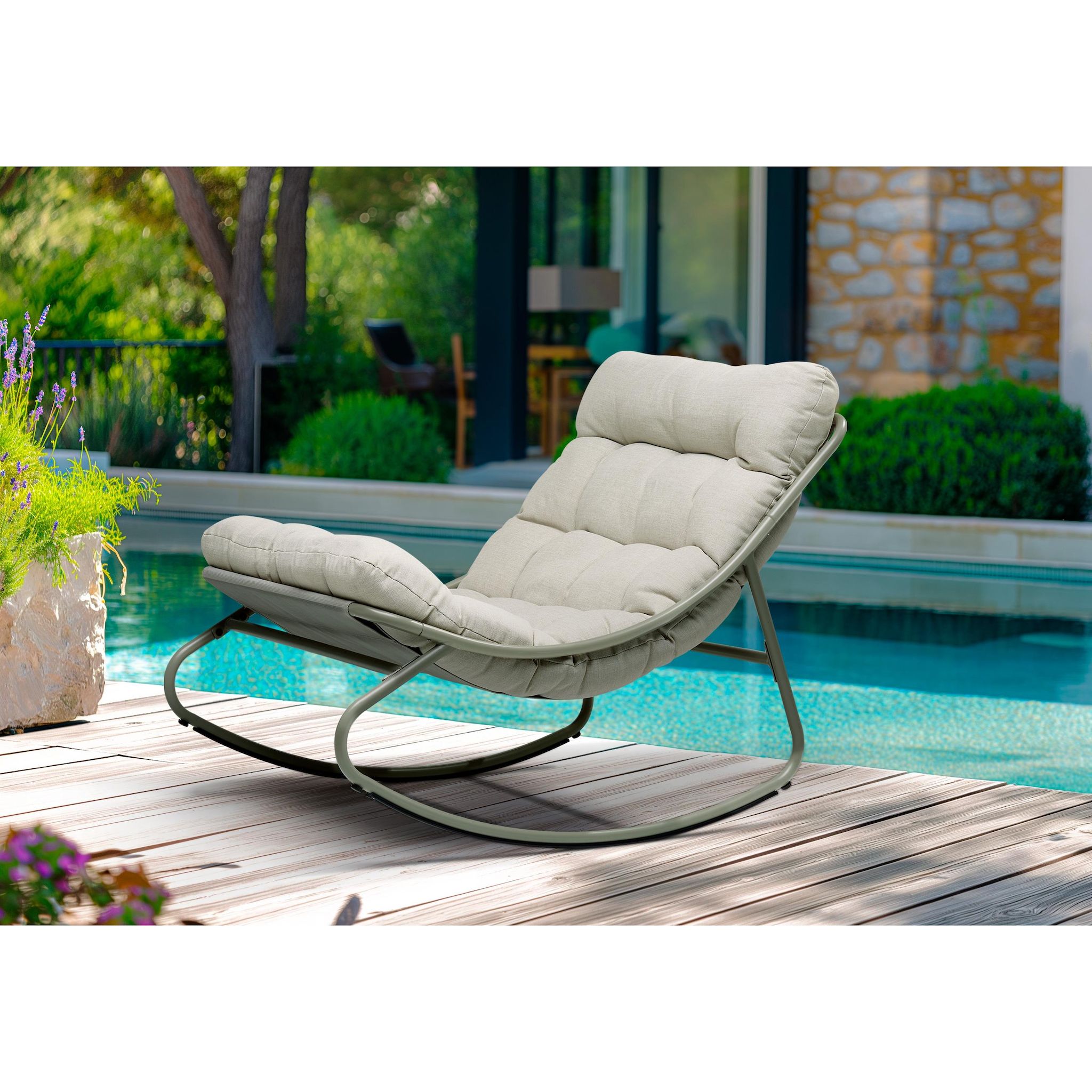 JARDILINE Fauteuil à bascule