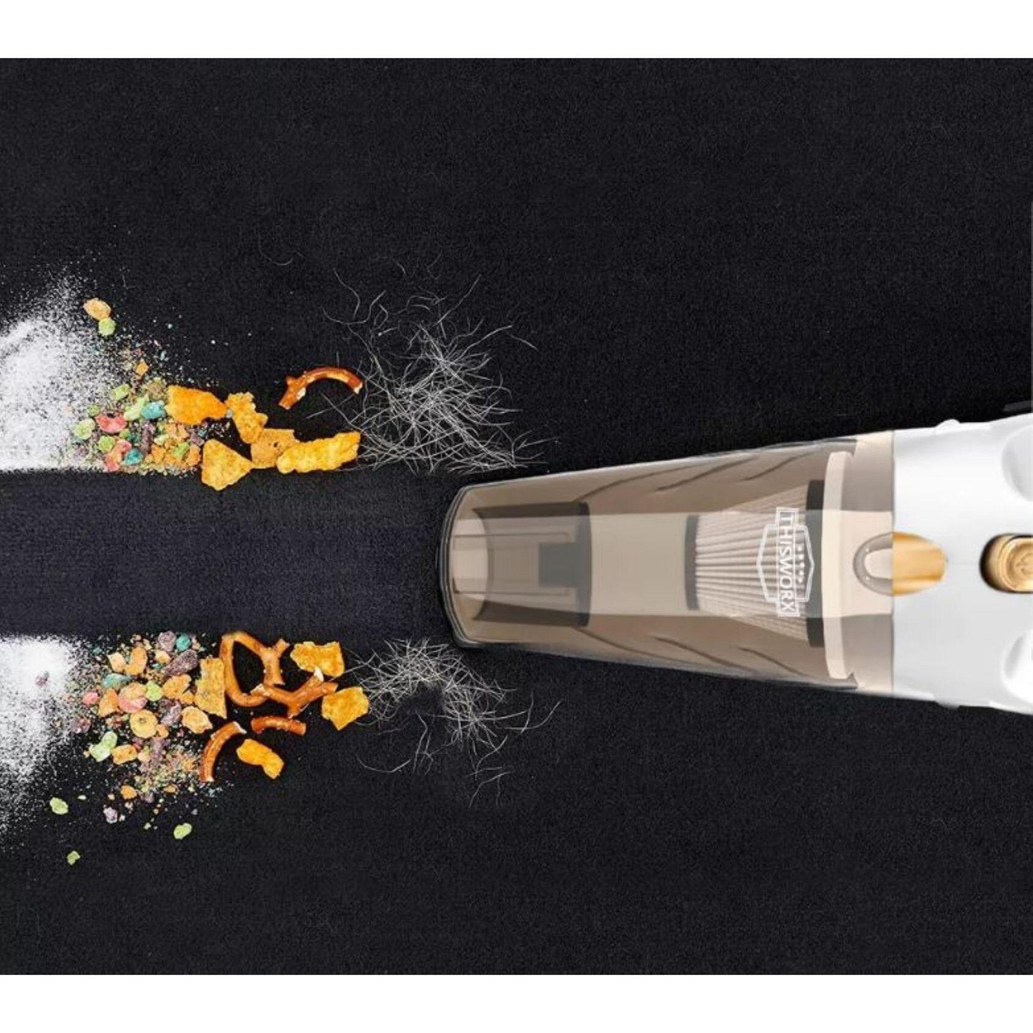 Voir la diapositive 3 : THISWORK Aspirateur à main pour voiture TWC01 - Blanc