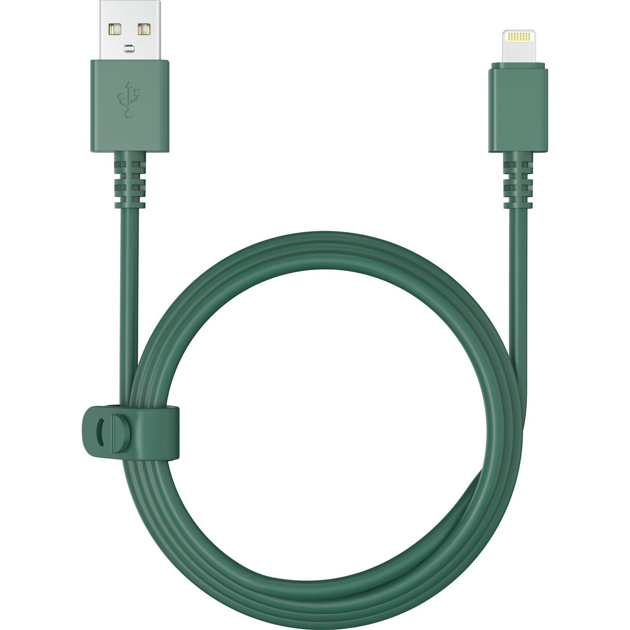 QILIVE Câble de charge USB A/Lightning - Vert