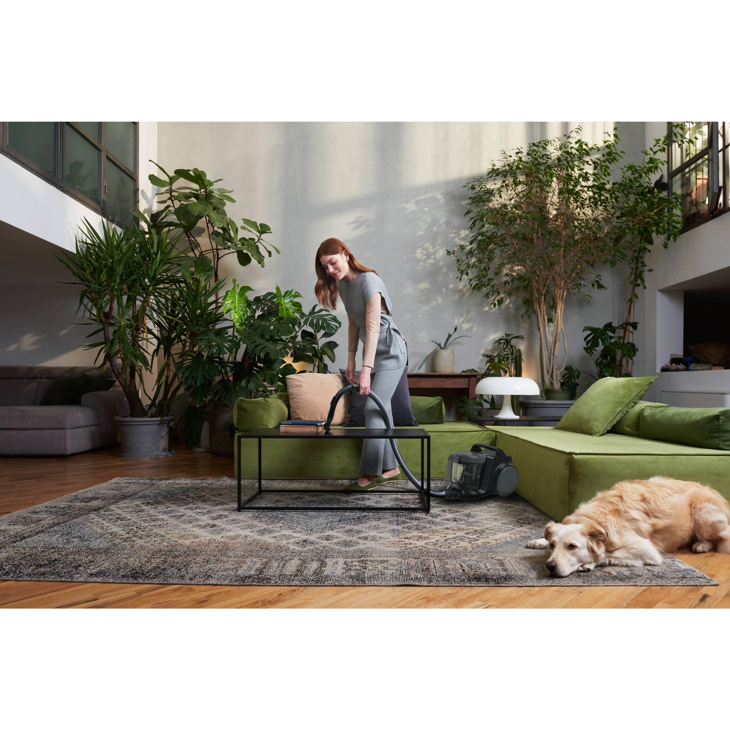 Voir la diapositive 5 : HOOVER Aspirateur traîneau sans sac HP2 - Noir