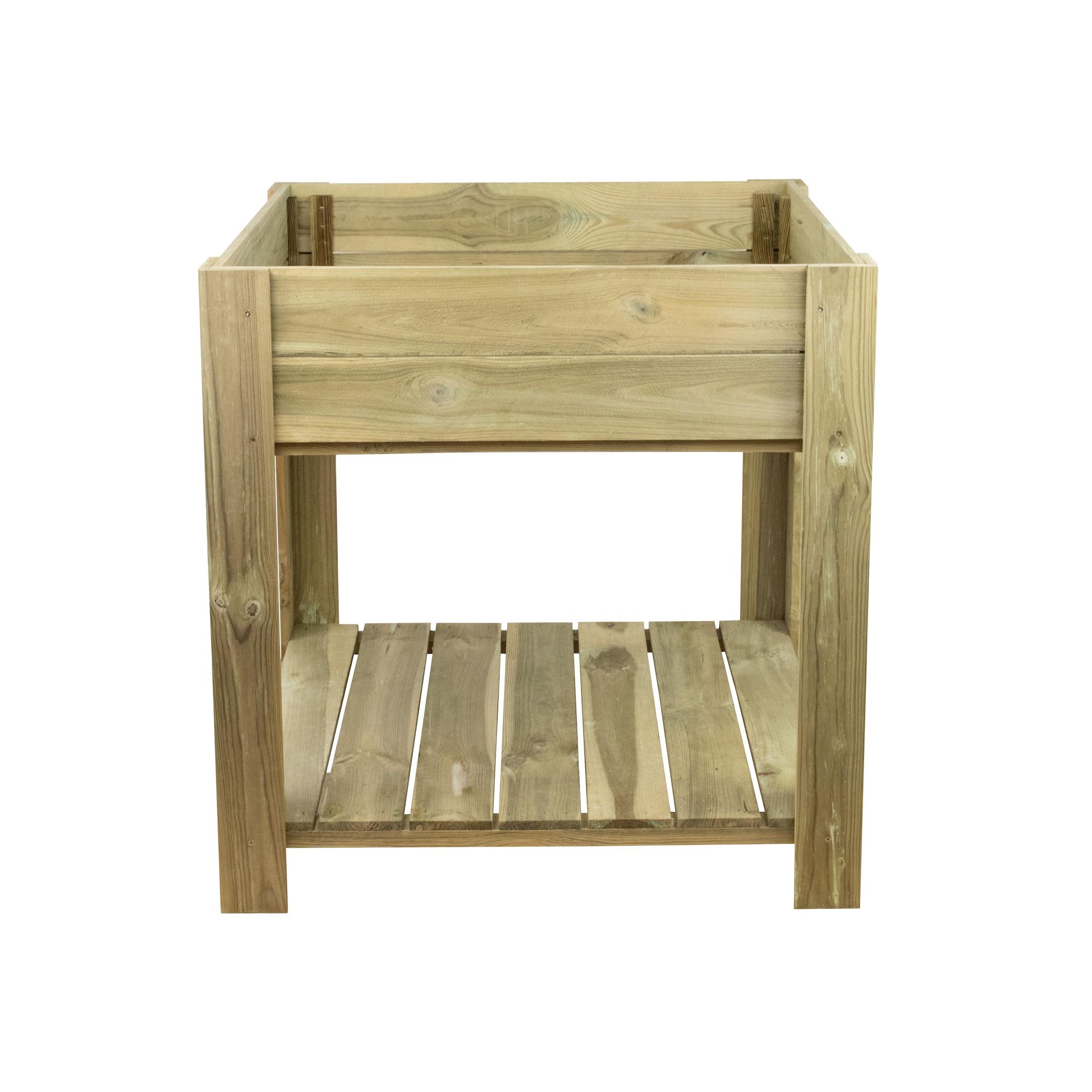 GARDENSTAR Carré potager sur pieds L.75xL75xH79 cm