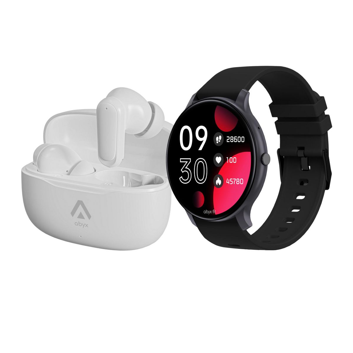 ABYX Pack Montre connectée + Ecouteurs