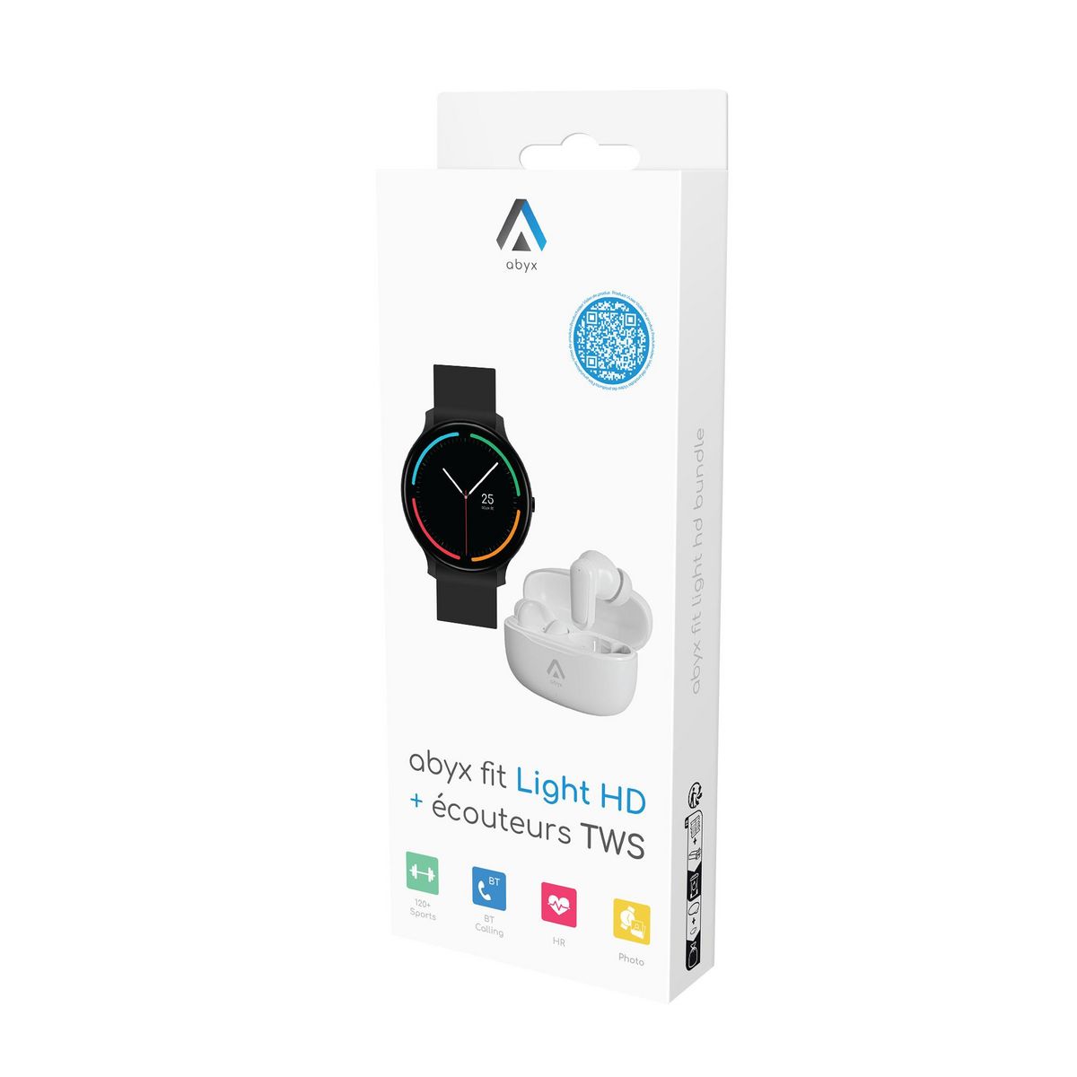 ABYX Pack Montre connectée + Ecouteurs