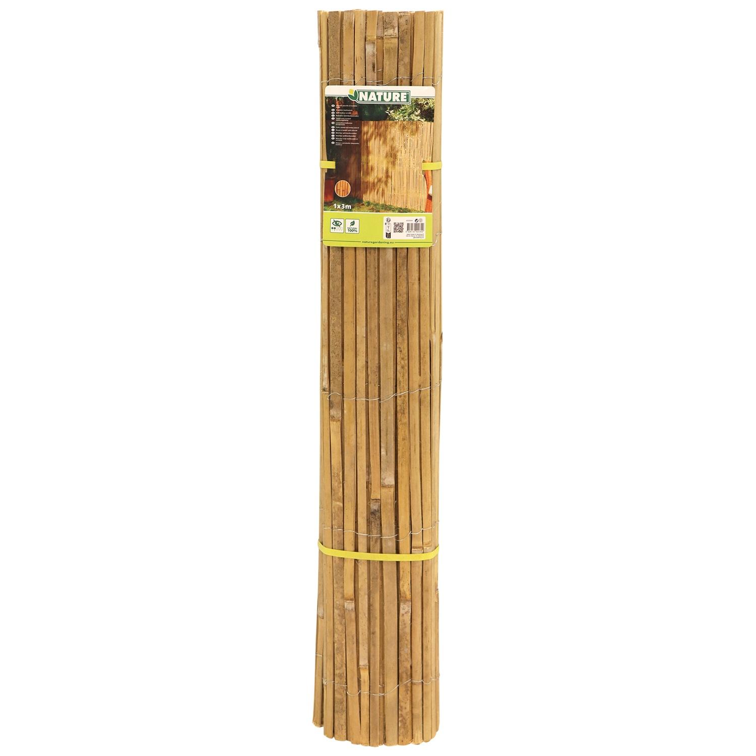 NATURE Canisse en bambou fendu 1x3 m
