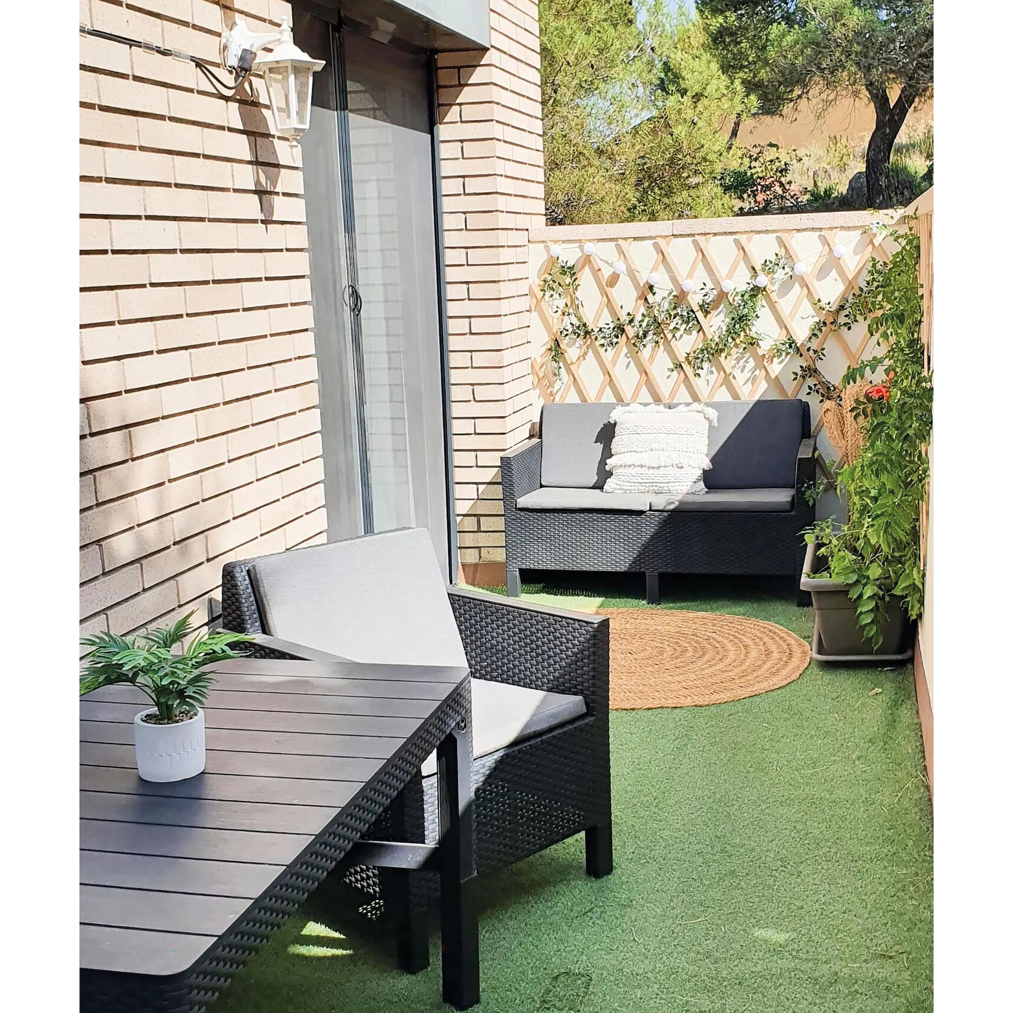 NORTENE Treillis extensible 0,5x1,5 m naturel