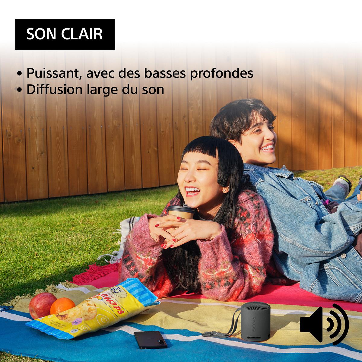 Voir la diapositive 4 : SONY Enceinte Portable XB 100 - Noir