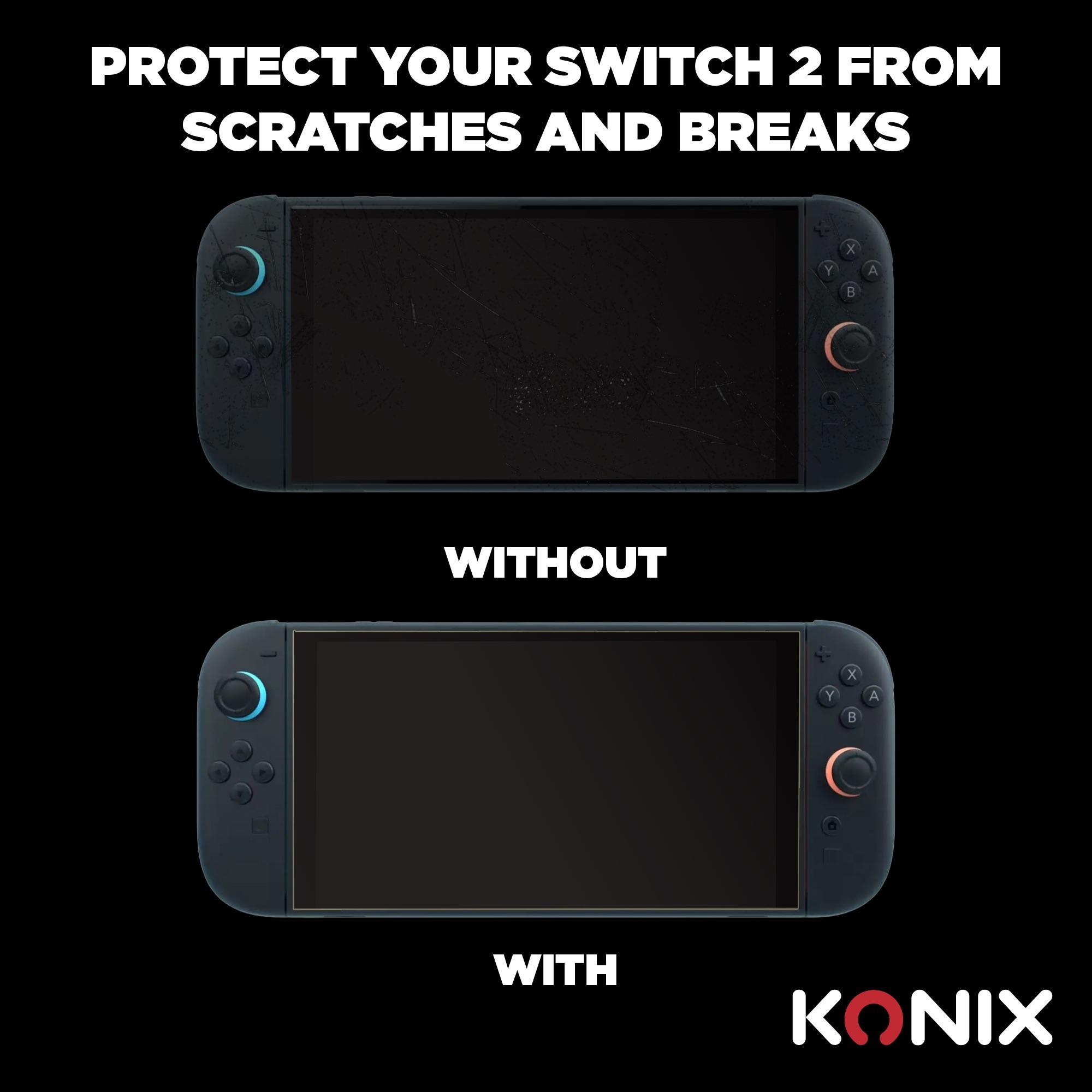 Voir la diapositive 7 : Verre Trempé 9 H Nintendo Switch 2