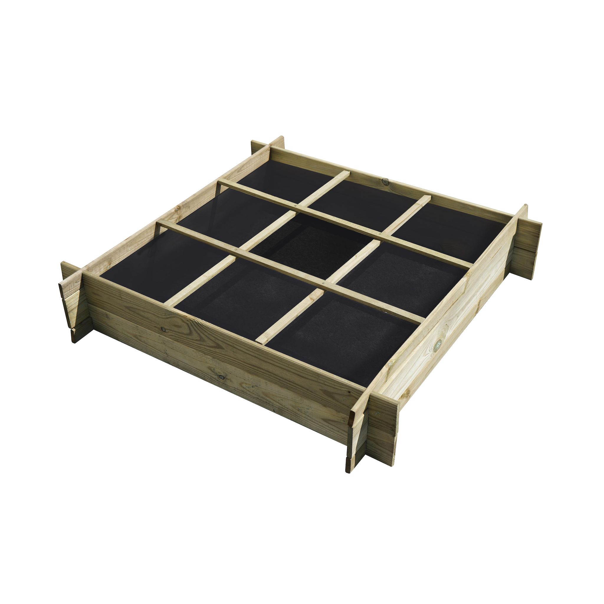 CERLAND Carré Potager cardon 90x90x18 cm