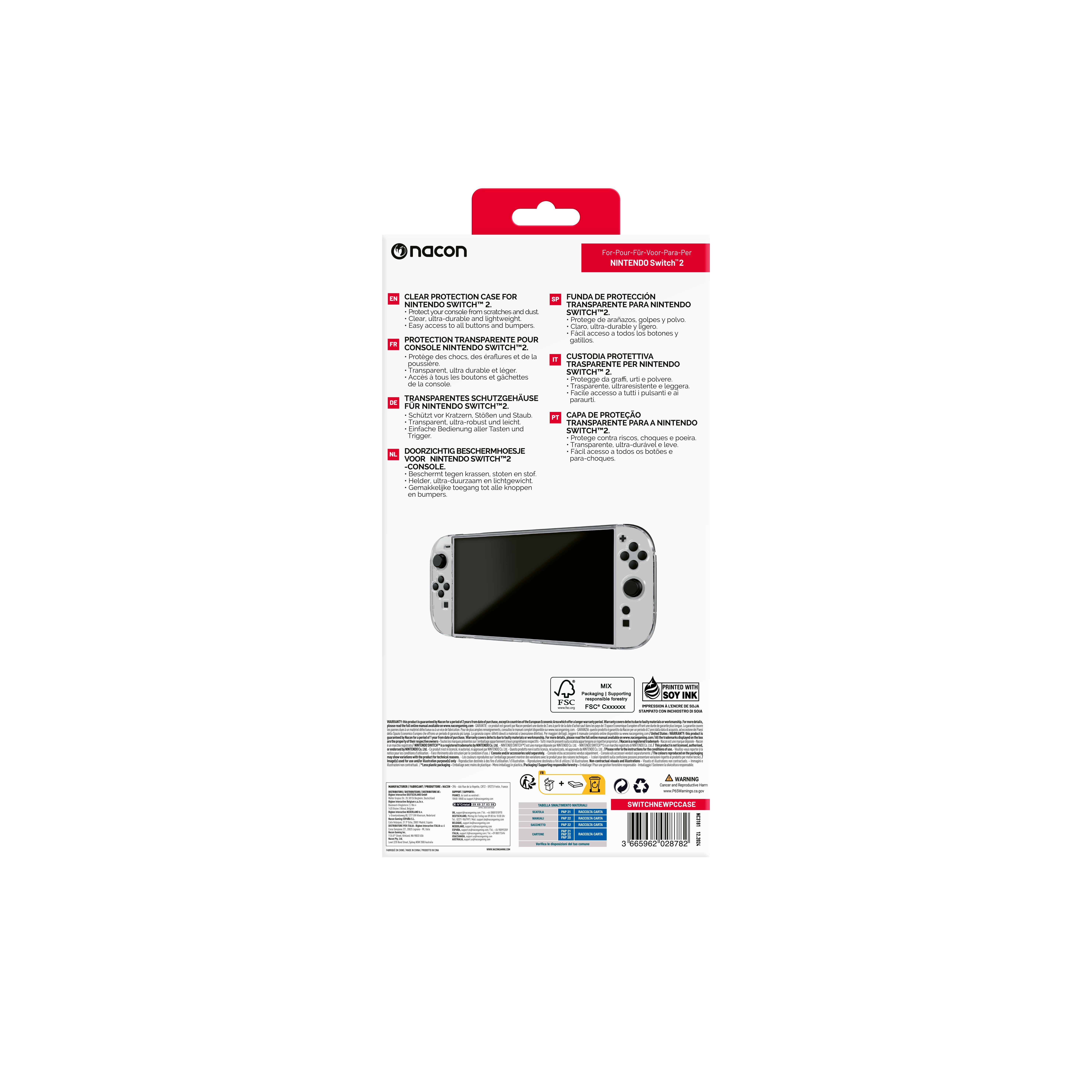 Voir la diapositive 3 : Protection en Polycarbonate Nintendo Switch 2