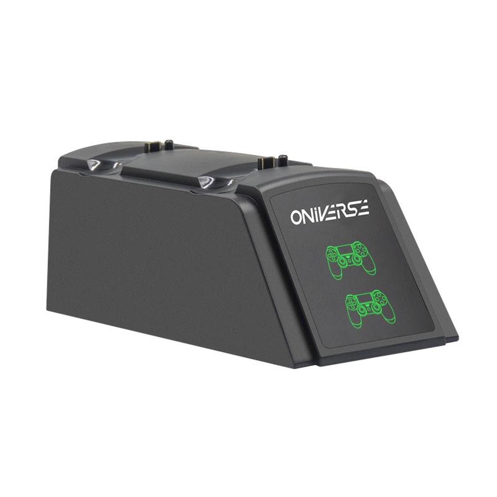 Voir la diapositive 2 : ONIVERSE Station de charge pour 2 manettes PS4