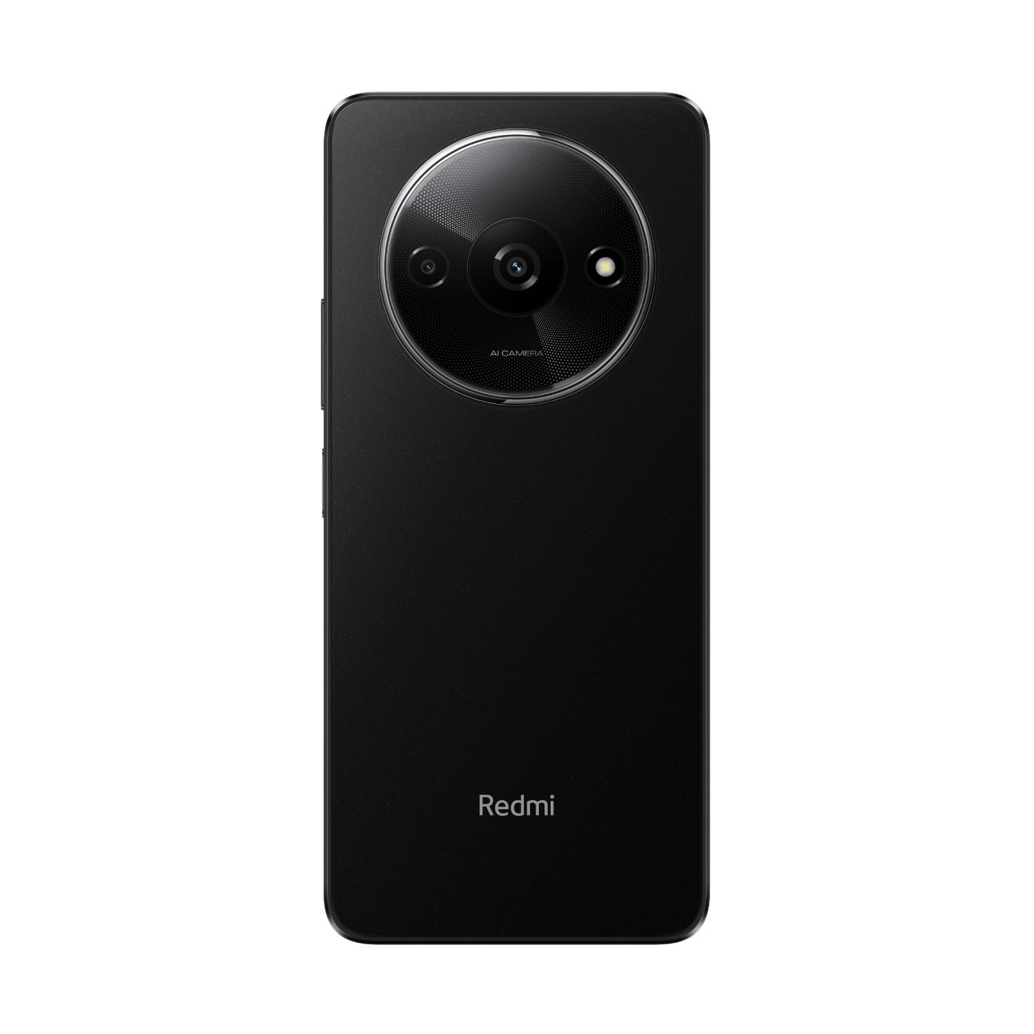 Voir la diapositive 3 : XIAOMI Redmi A3 4G + Coque - Verre trempé - Noir