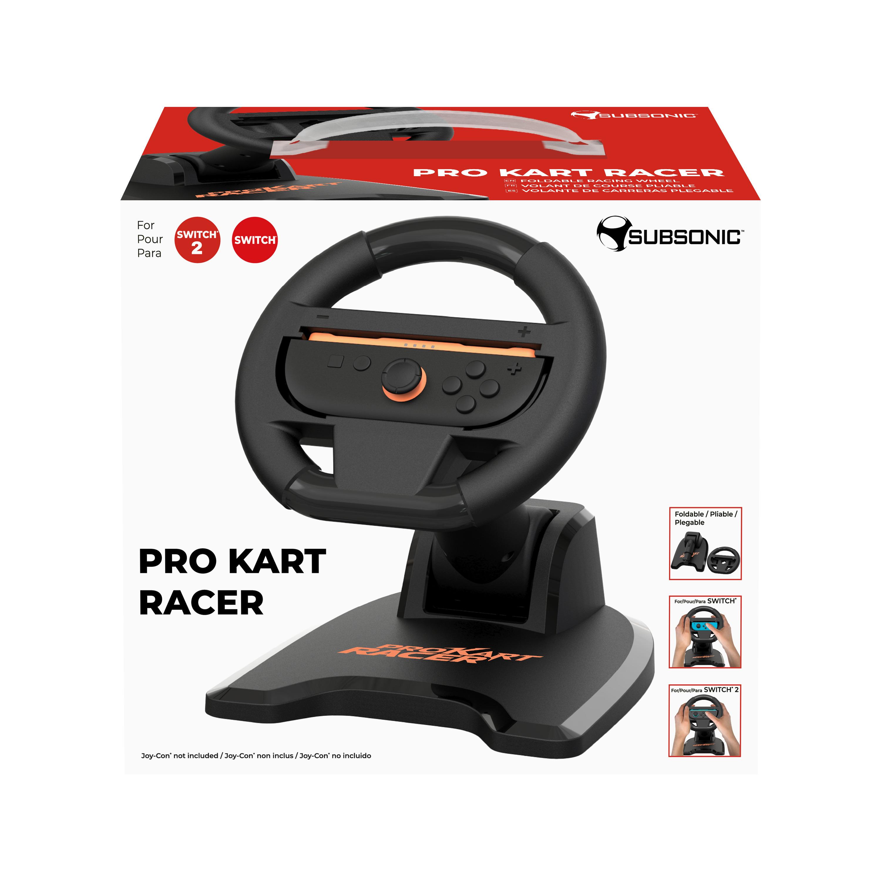 Voir la diapositive 2 : SUBSONIC Volant Pliable avec Stand Nintendo Switch 2